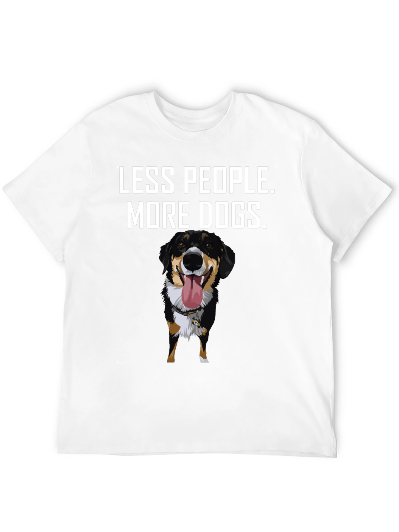 Less People More Dogs T-Shirt