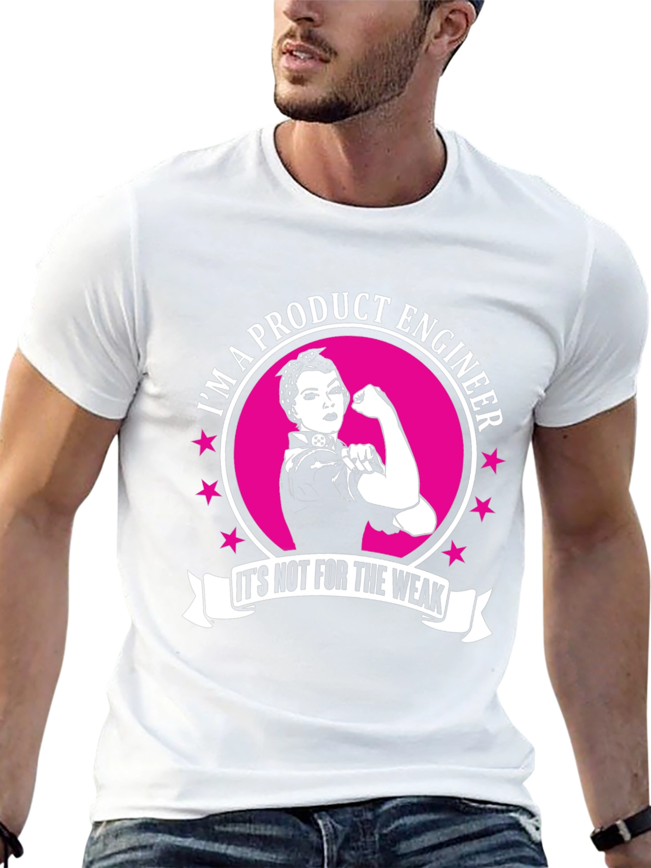 Product Engineer Womens T-Shirt - Strong Female Design
