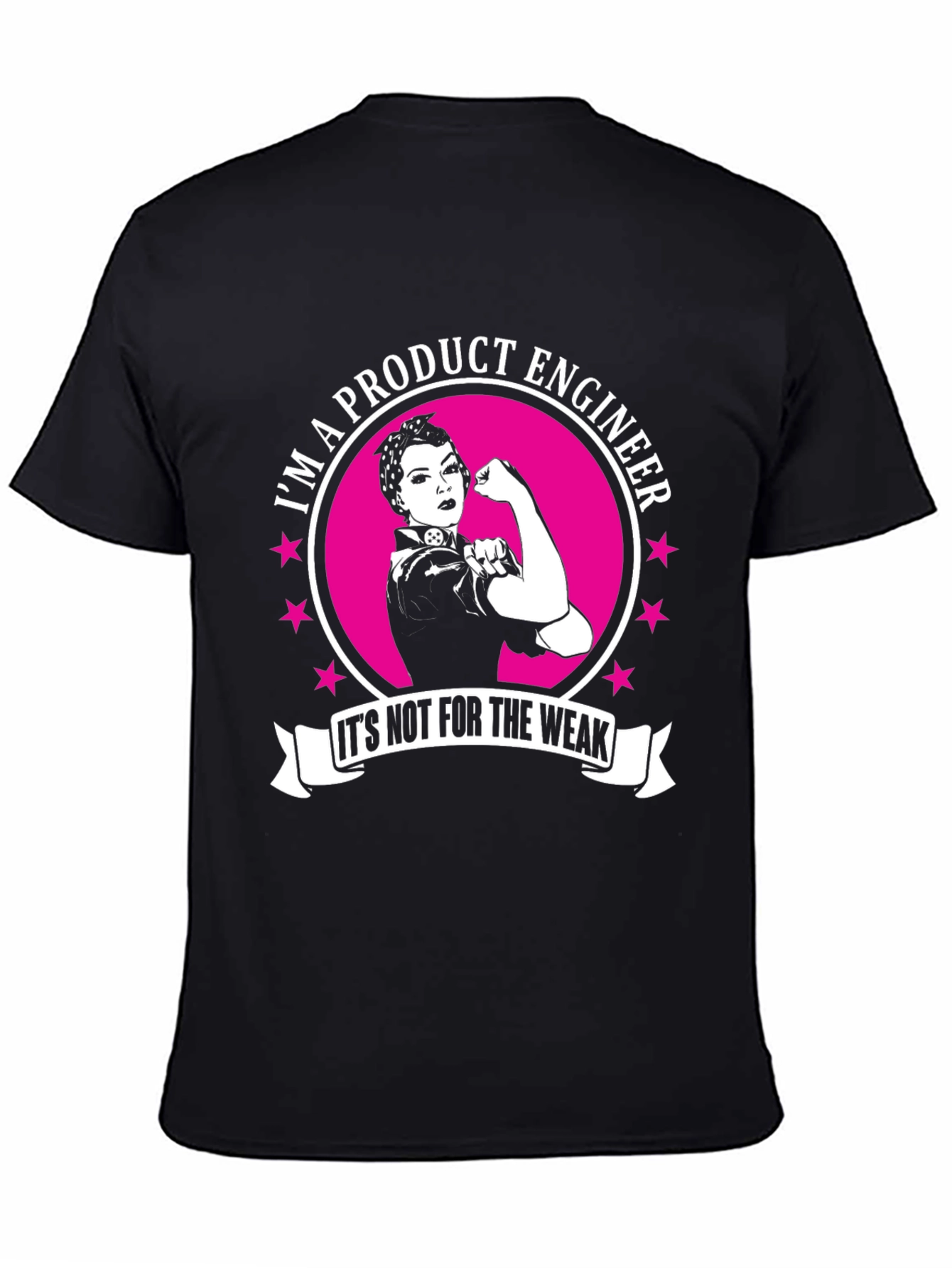 Product Engineer Womens T-Shirt - Strong Female Design
