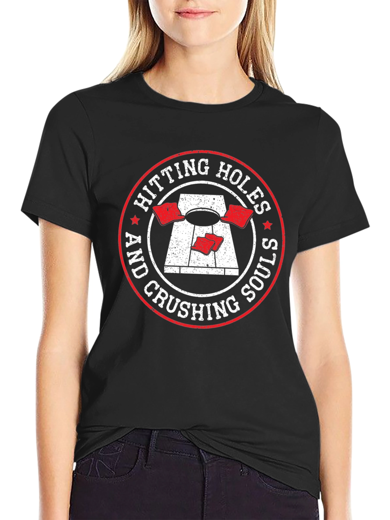 Hitting Holes & Crushing Souls T-Shirt