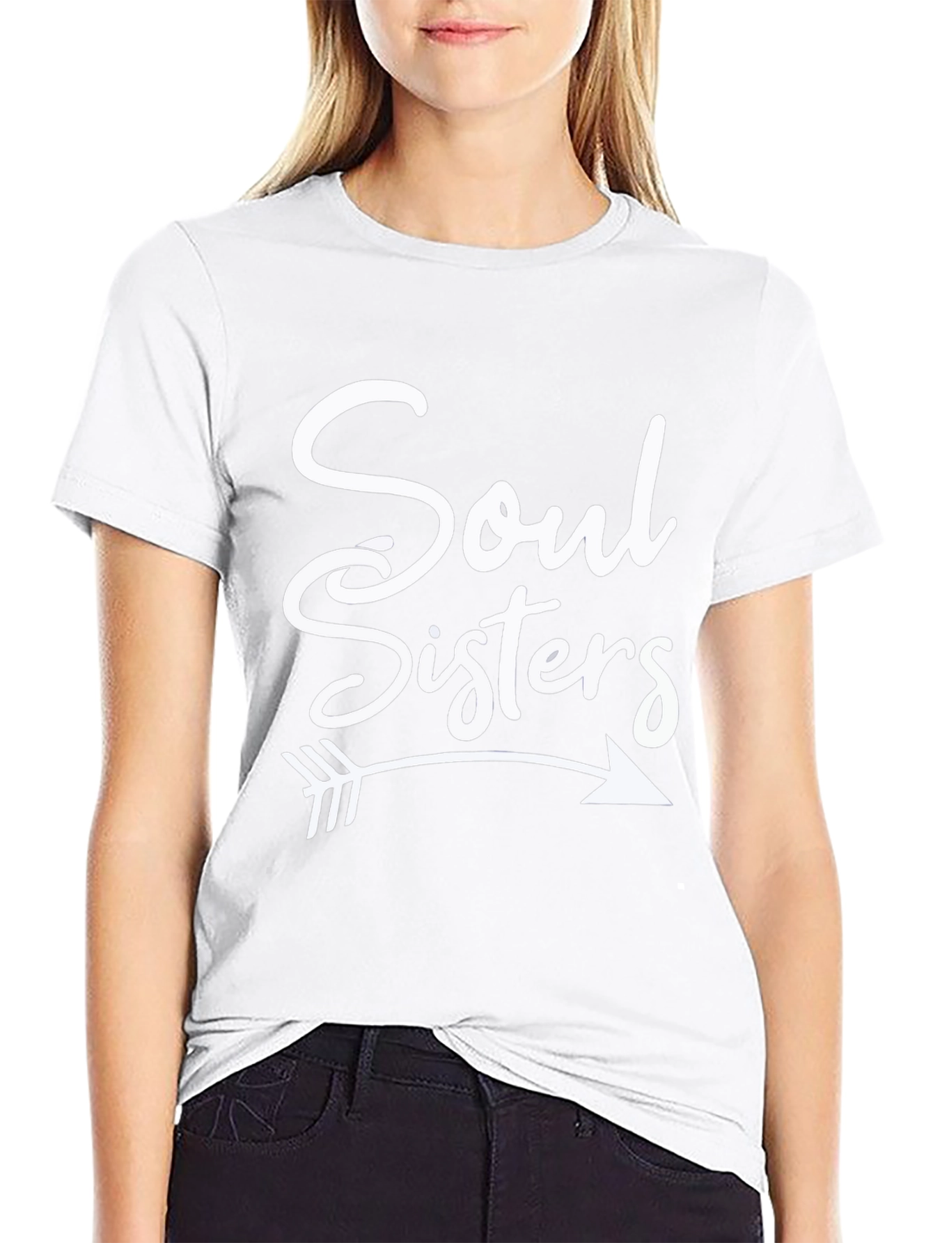 Soul Sisters Matching Arrow Graphic T-Shirt