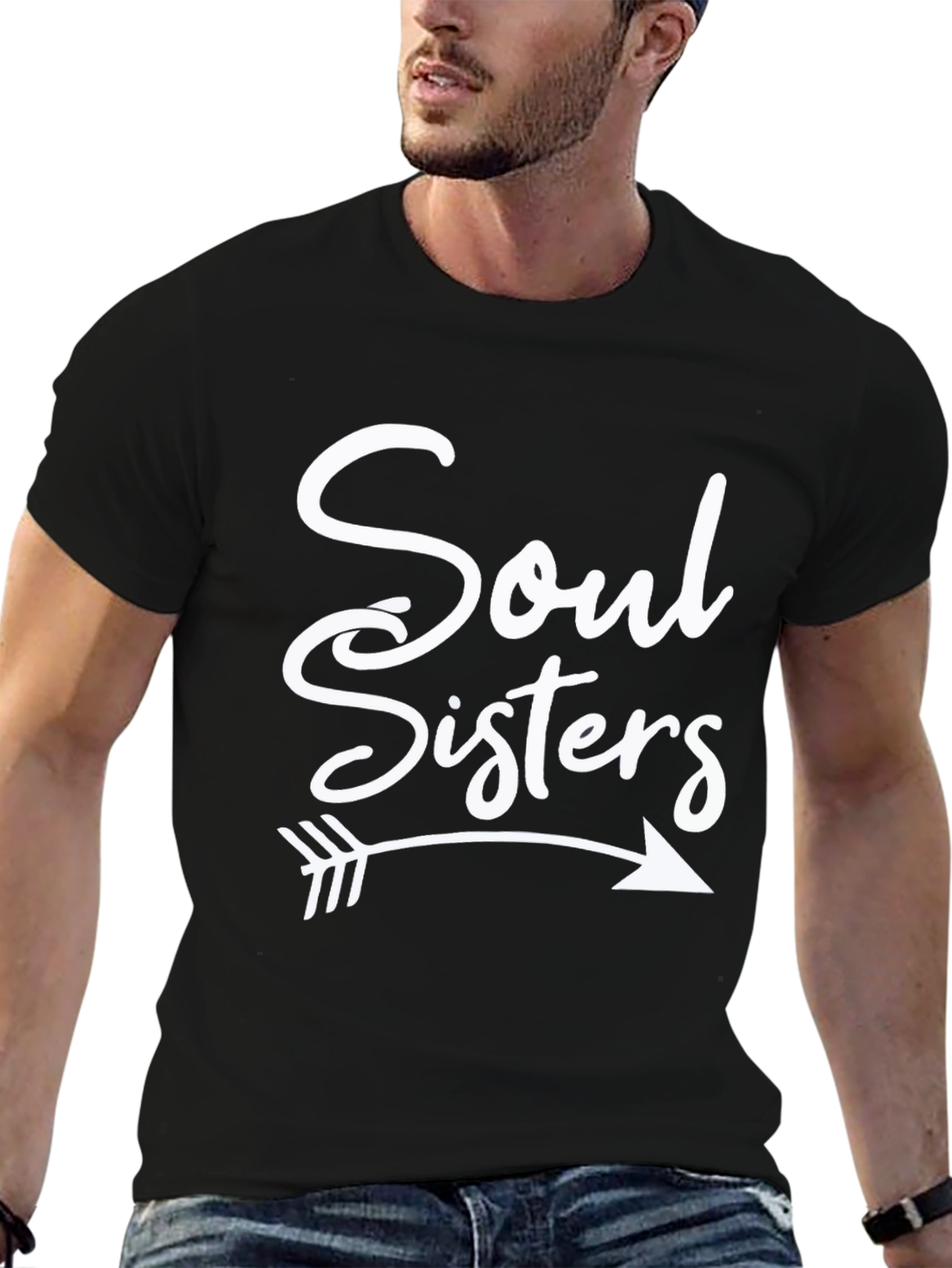 Soul Sisters Matching Arrow Graphic T-Shirt