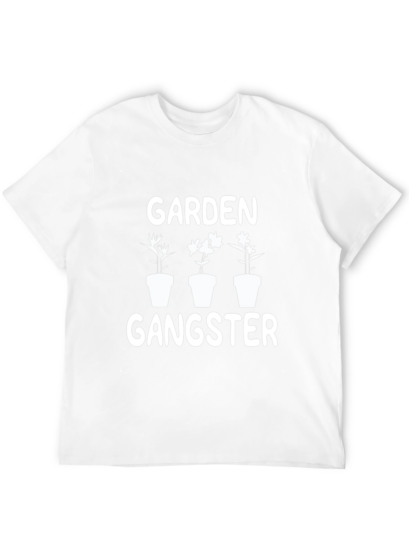 Garden Gangster T-Shirt - Funny Gardening Tee