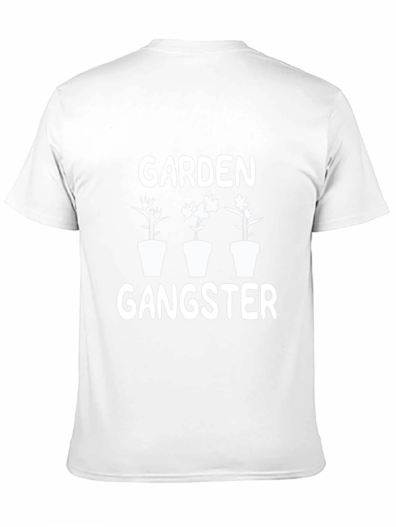 Garden Gangster T-Shirt - Funny Gardening Tee