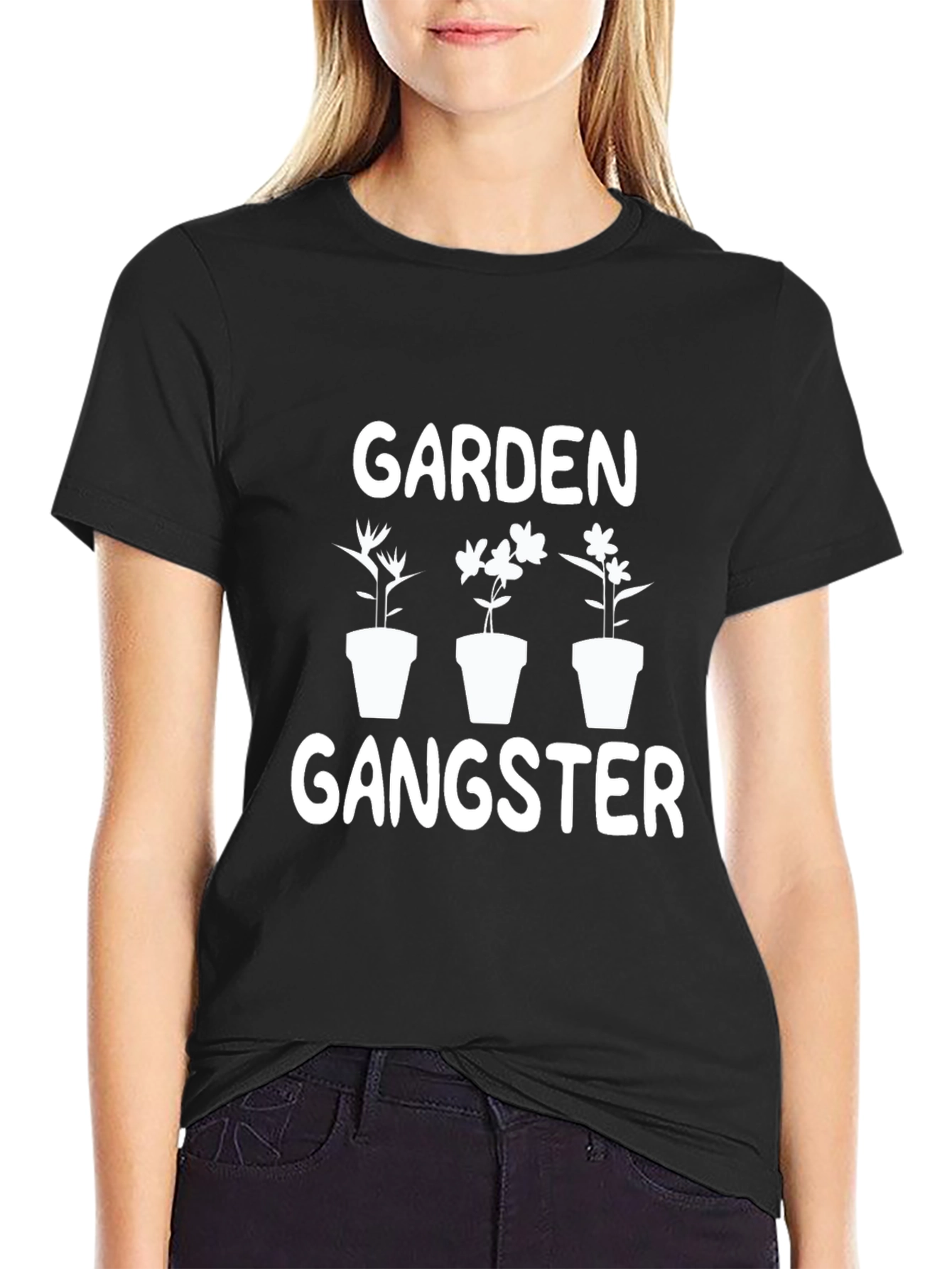 Garden Gangster T-Shirt - Funny Gardening Tee