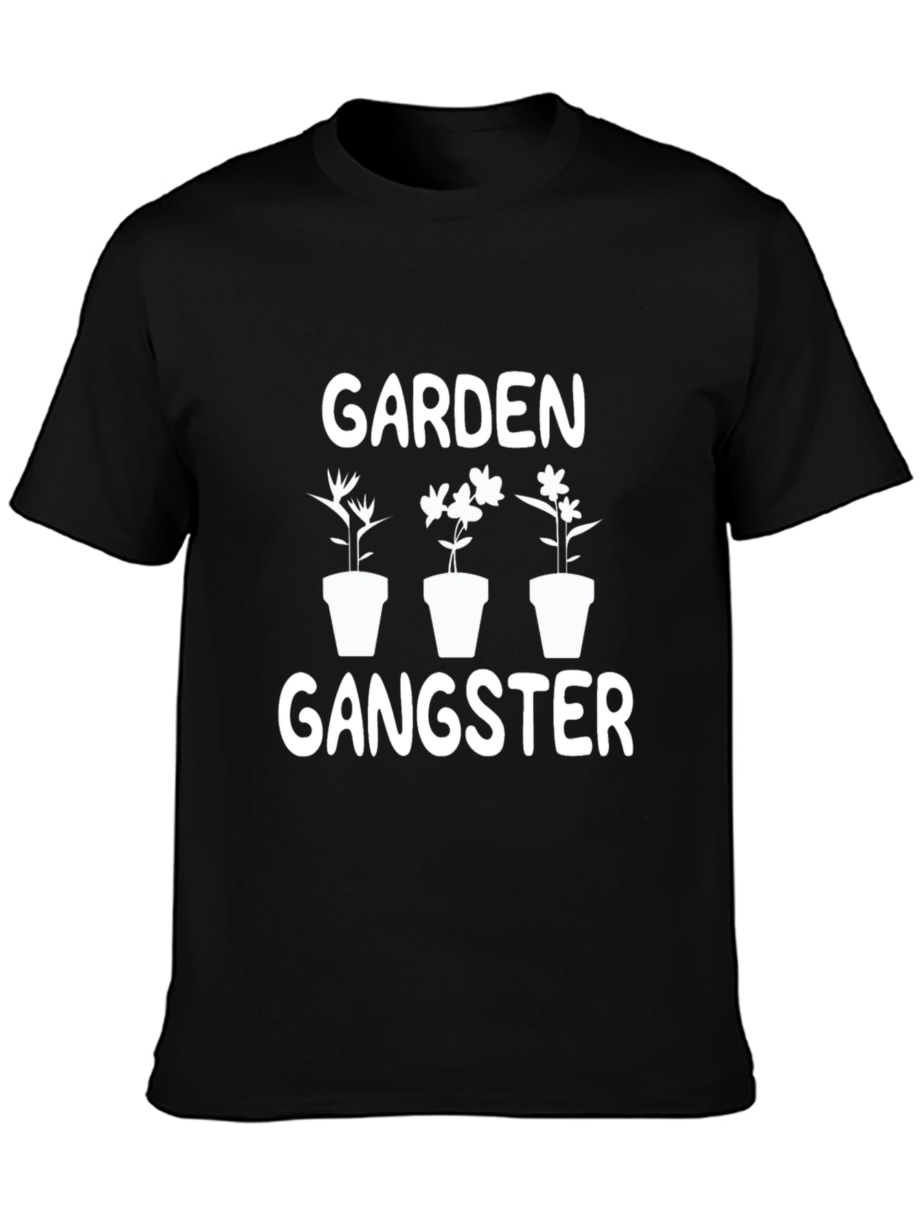 Garden Gangster T-Shirt - Funny Gardening Tee