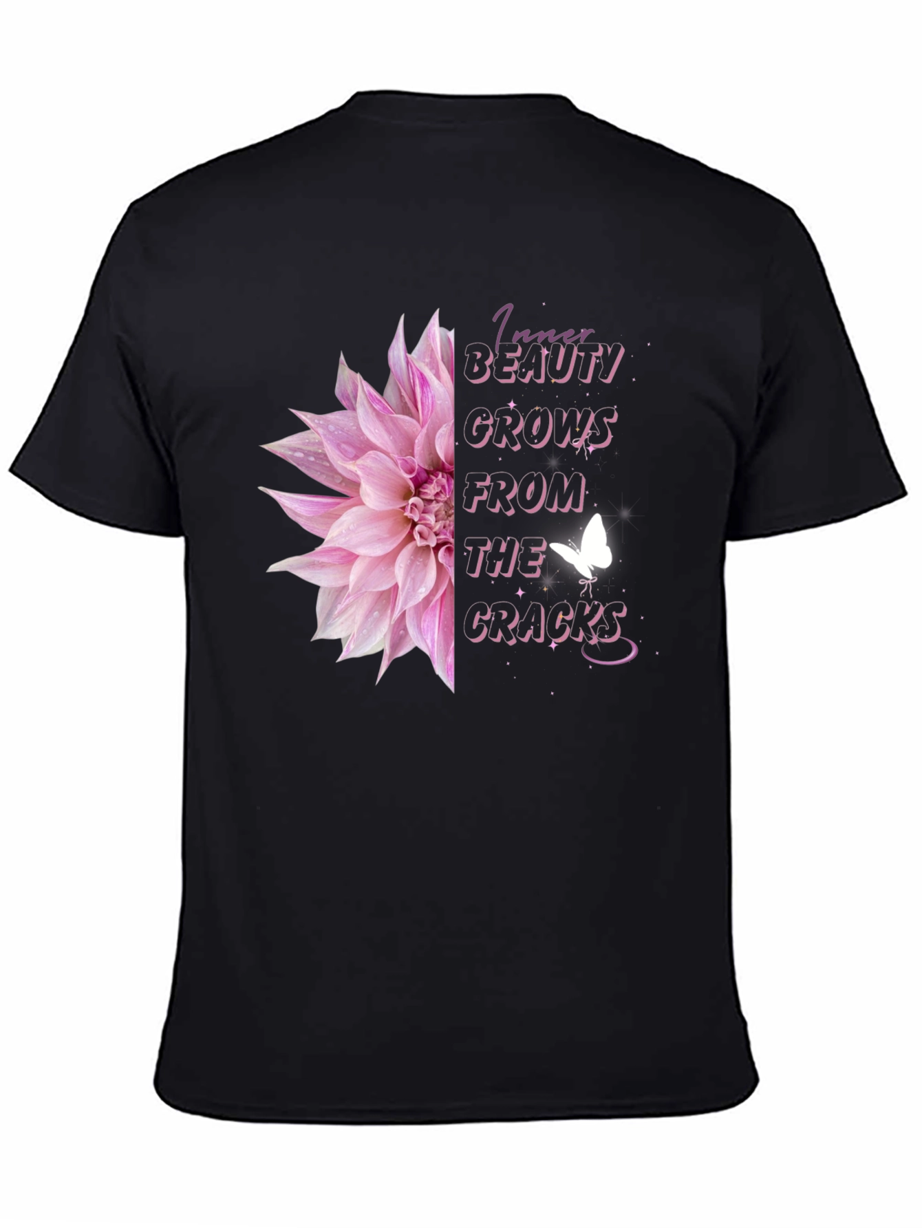 Floral Inspirational T-Shirt - Inner Beauty