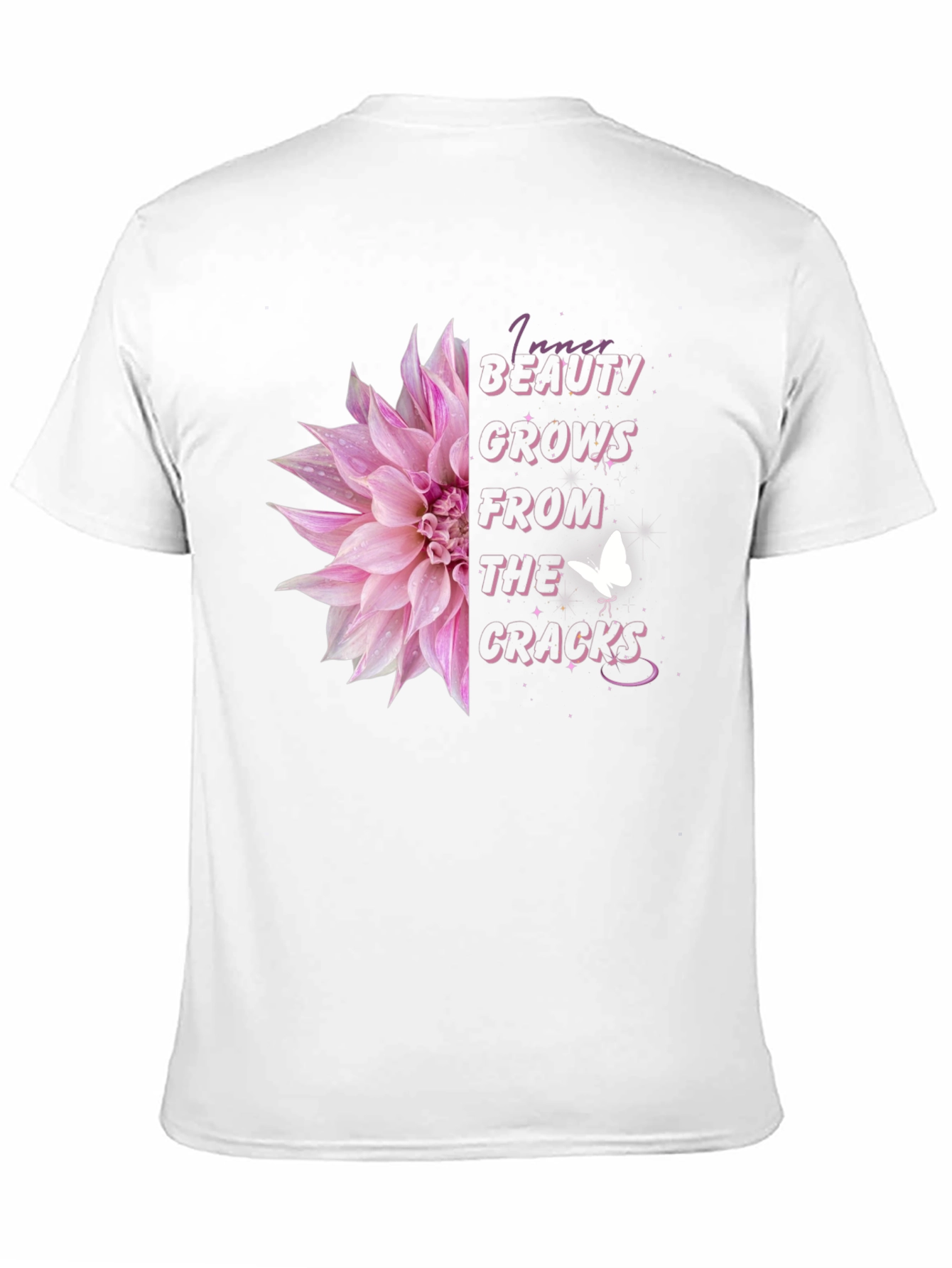 Floral Inspirational T-Shirt - Inner Beauty