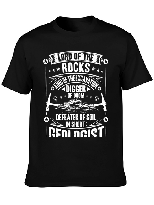 Lord of the Rocks Geologist Graphic Tee