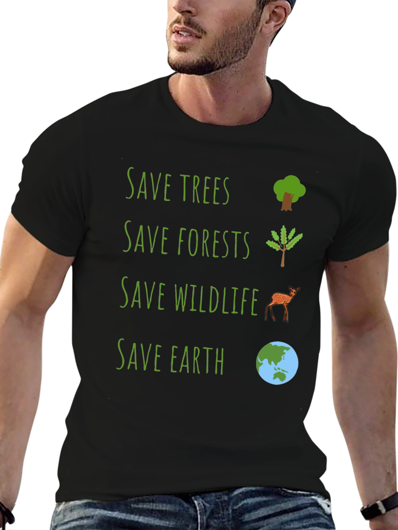 Save the Planet Graphic T-Shirt