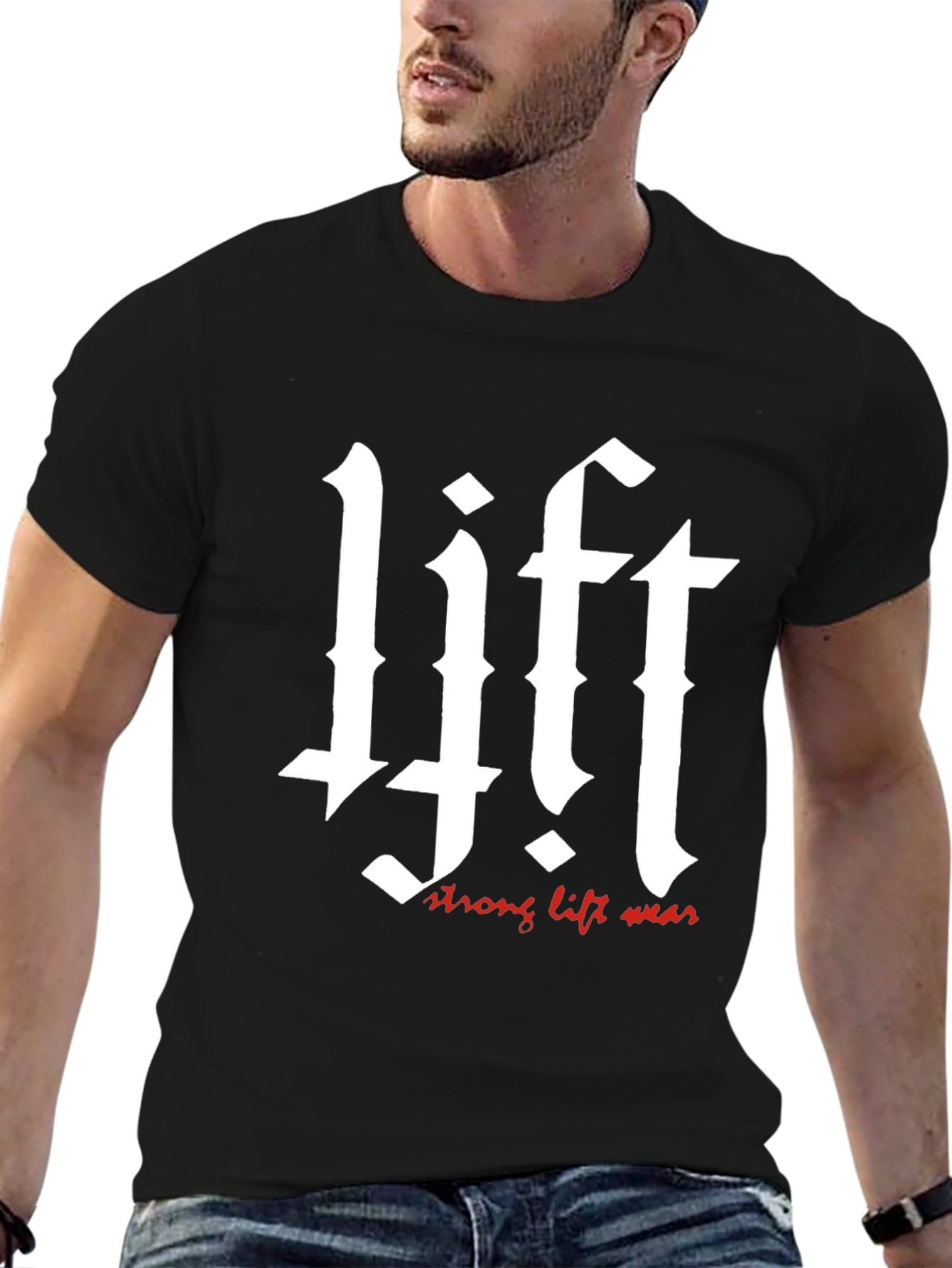 Lift Strong Lift Wear Black T-Shirt