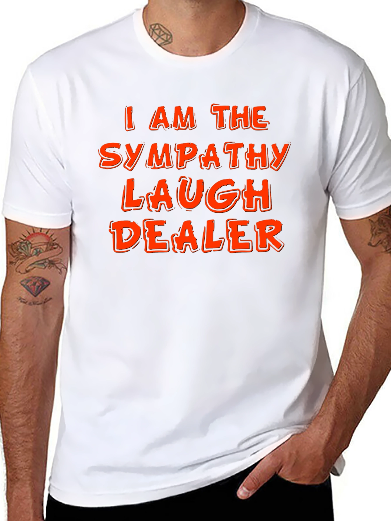 Sympathy Laugh Dealer T-Shirt - Funny Graphic Tee