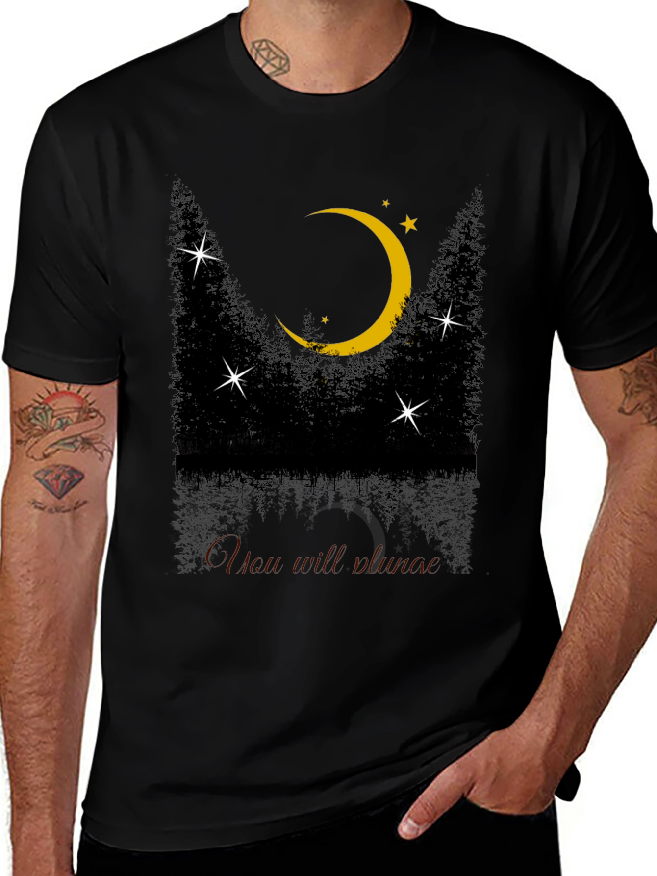 Moonlit Night Graphic Tee