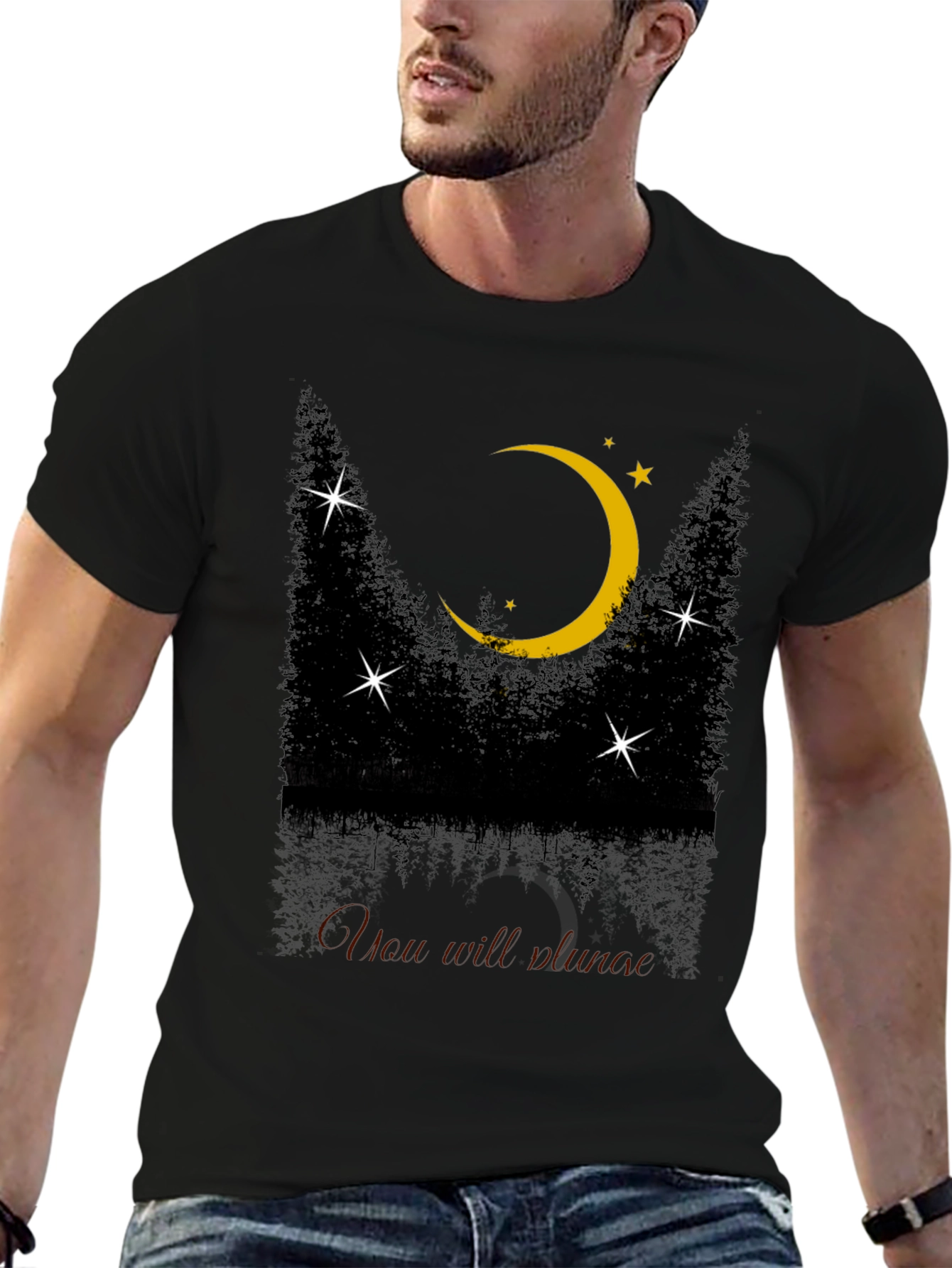 Moonlit Night Graphic Tee
