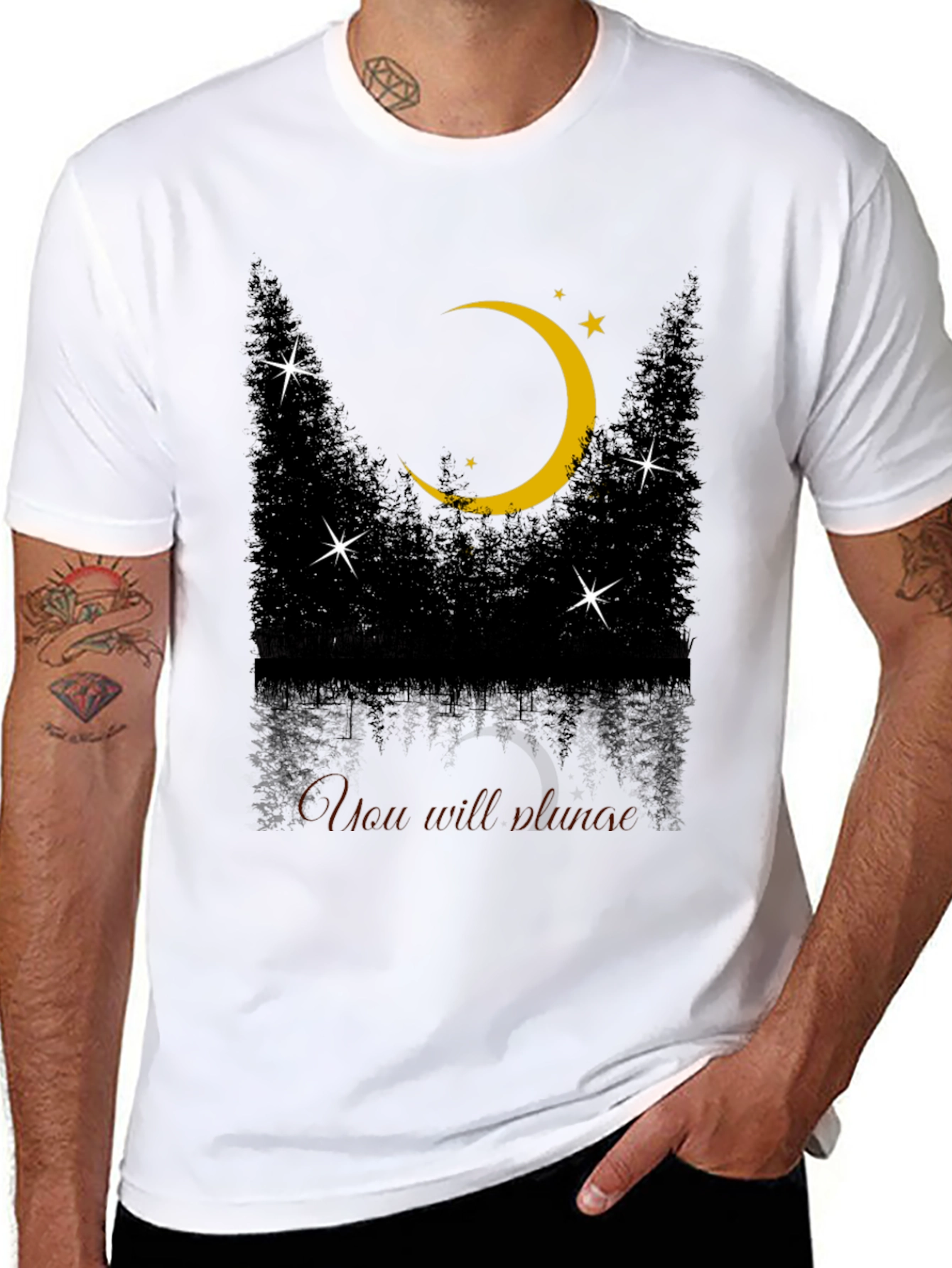Moonlit Night Graphic Tee