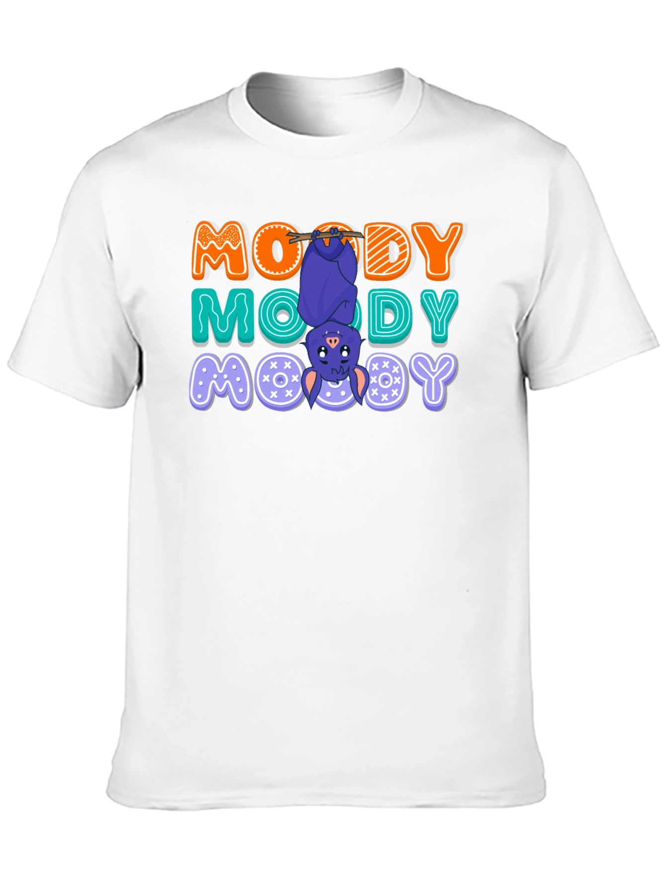 Moody Bat Graphic T-Shirt