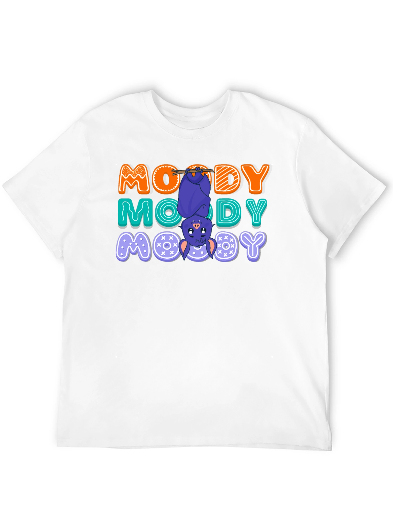 Moody Bat Graphic T-Shirt