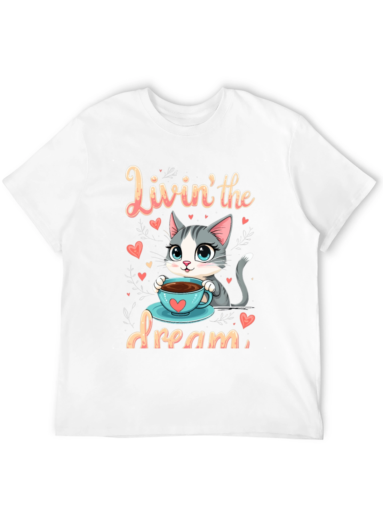 Livin the Dream Cat T-Shirt