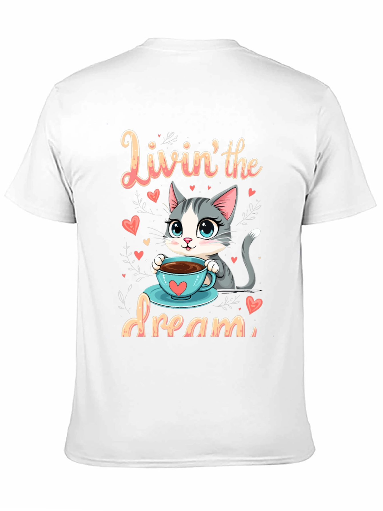 Livin the Dream Cat T-Shirt