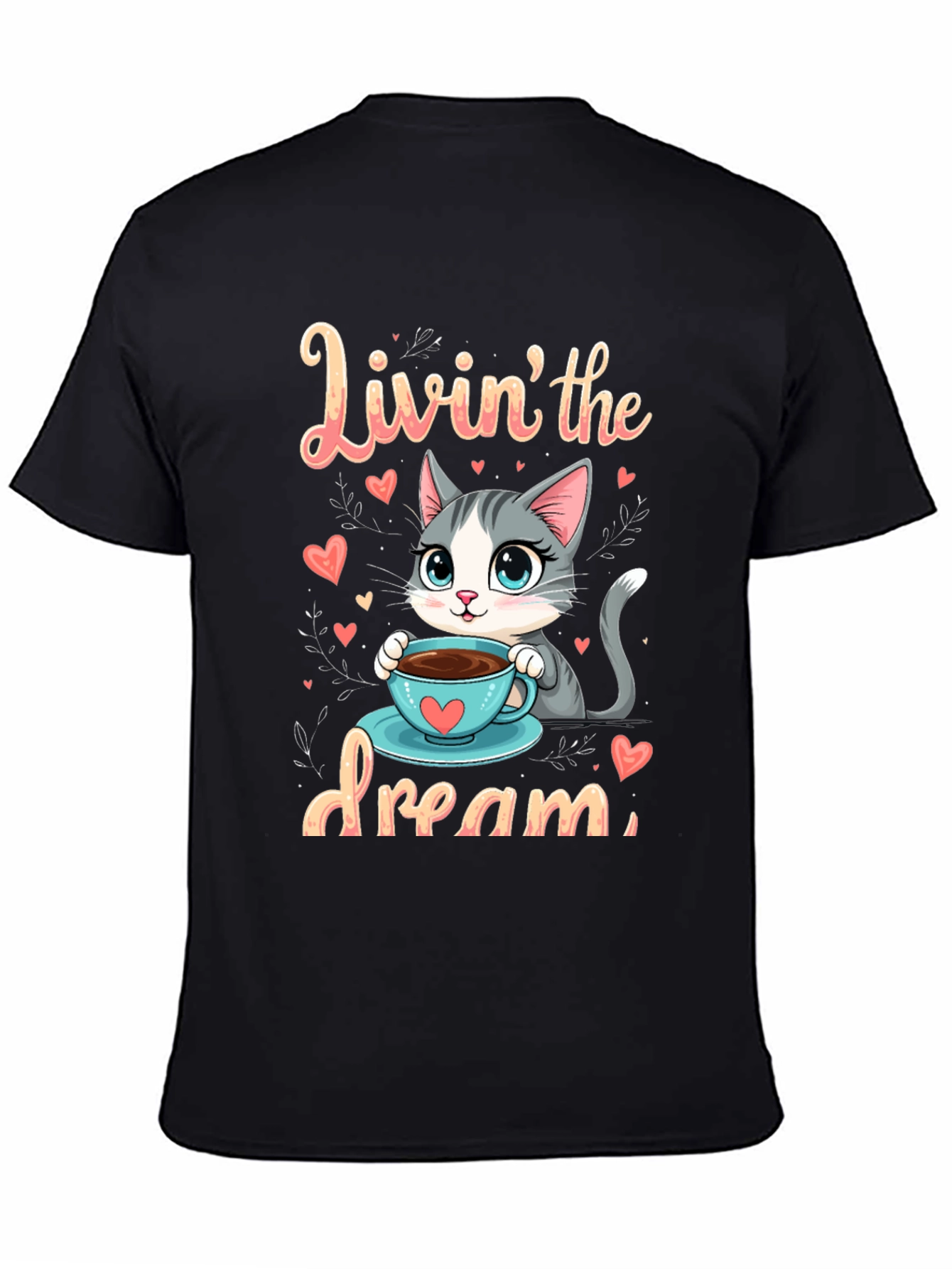 Livin the Dream Cat T-Shirt