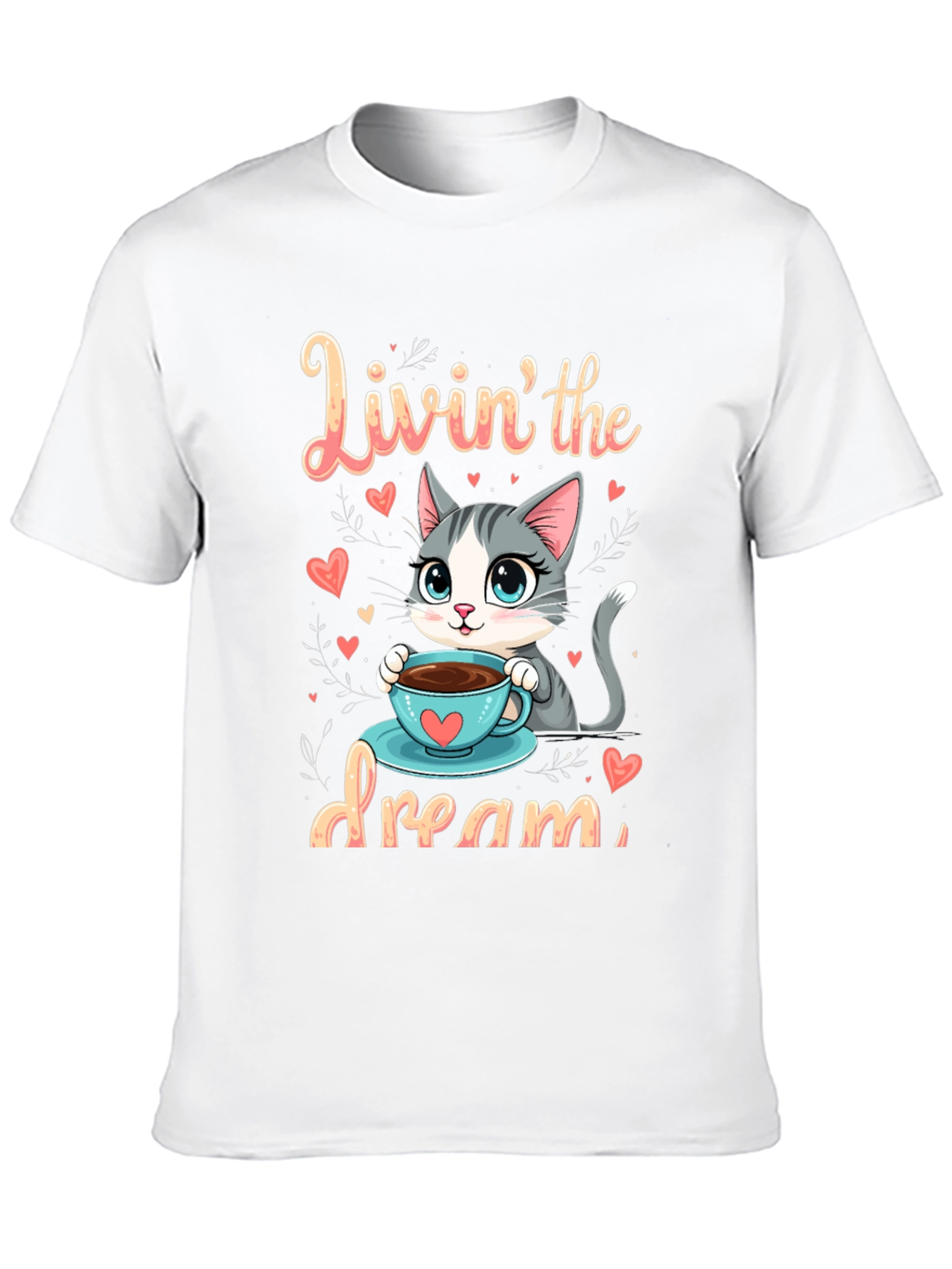 Livin the Dream Cat T-Shirt