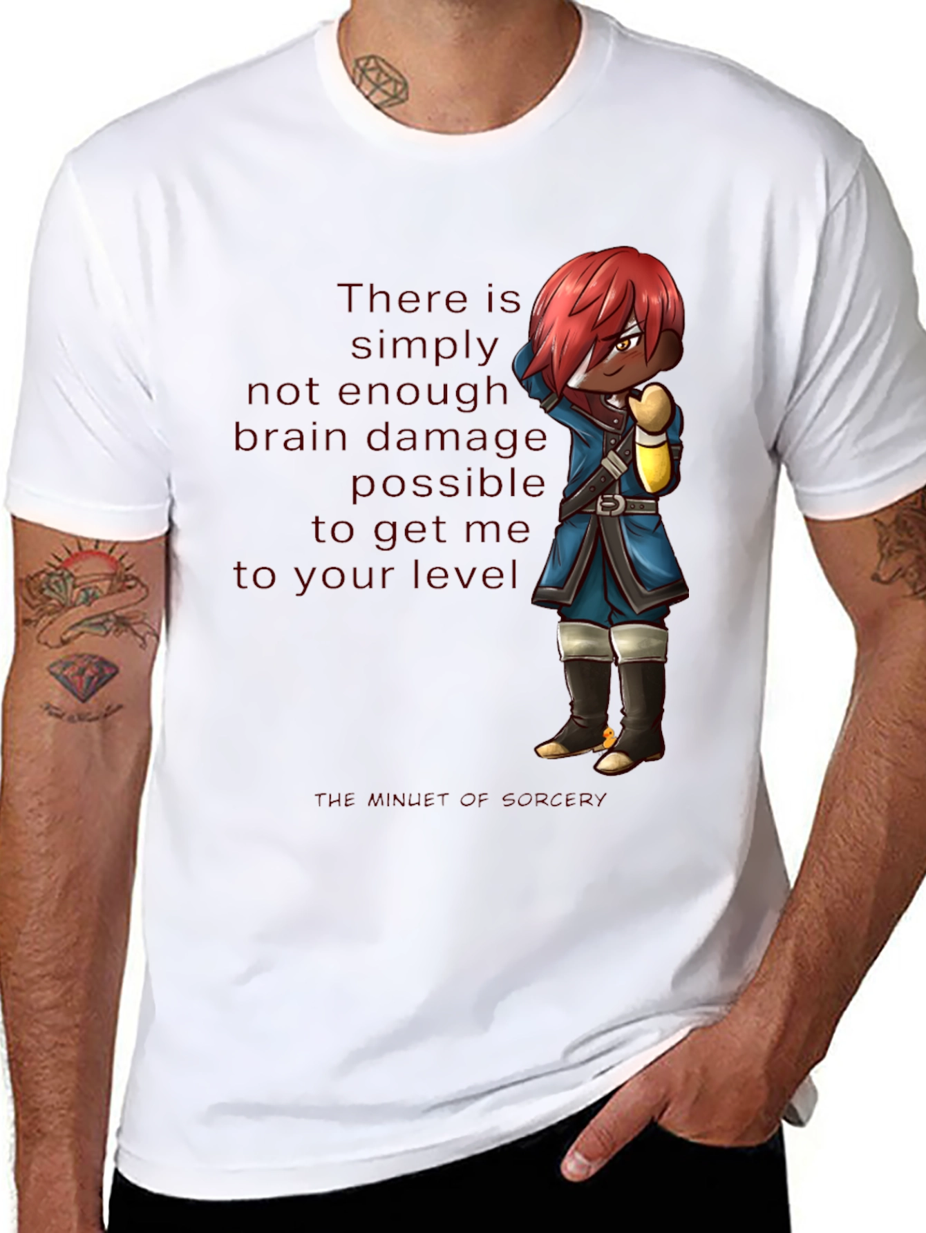 Funny Brain Damage T-Shirt