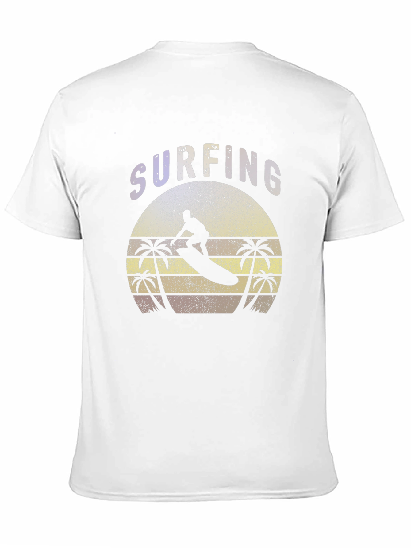Surfing Graphic T-Shirt: Retro Style