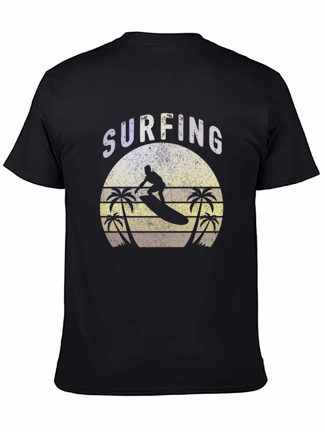 Surfing Graphic T-Shirt: Retro Style