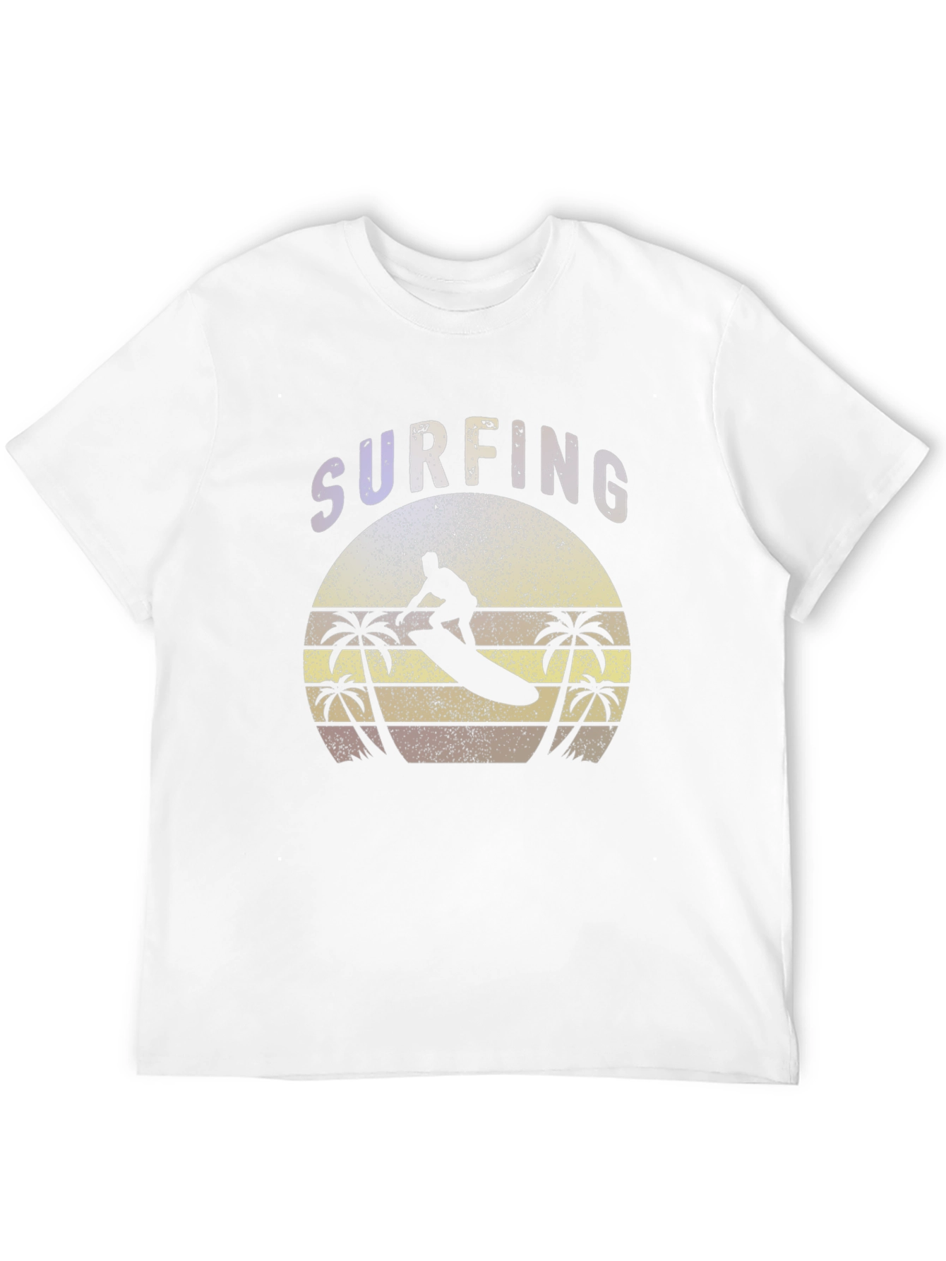 Surfing Graphic T-Shirt: Retro Style