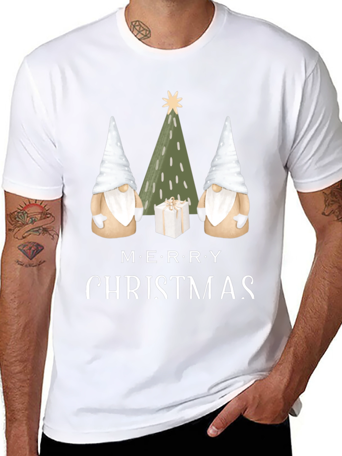 Merry Christmas Gnome T-Shirt