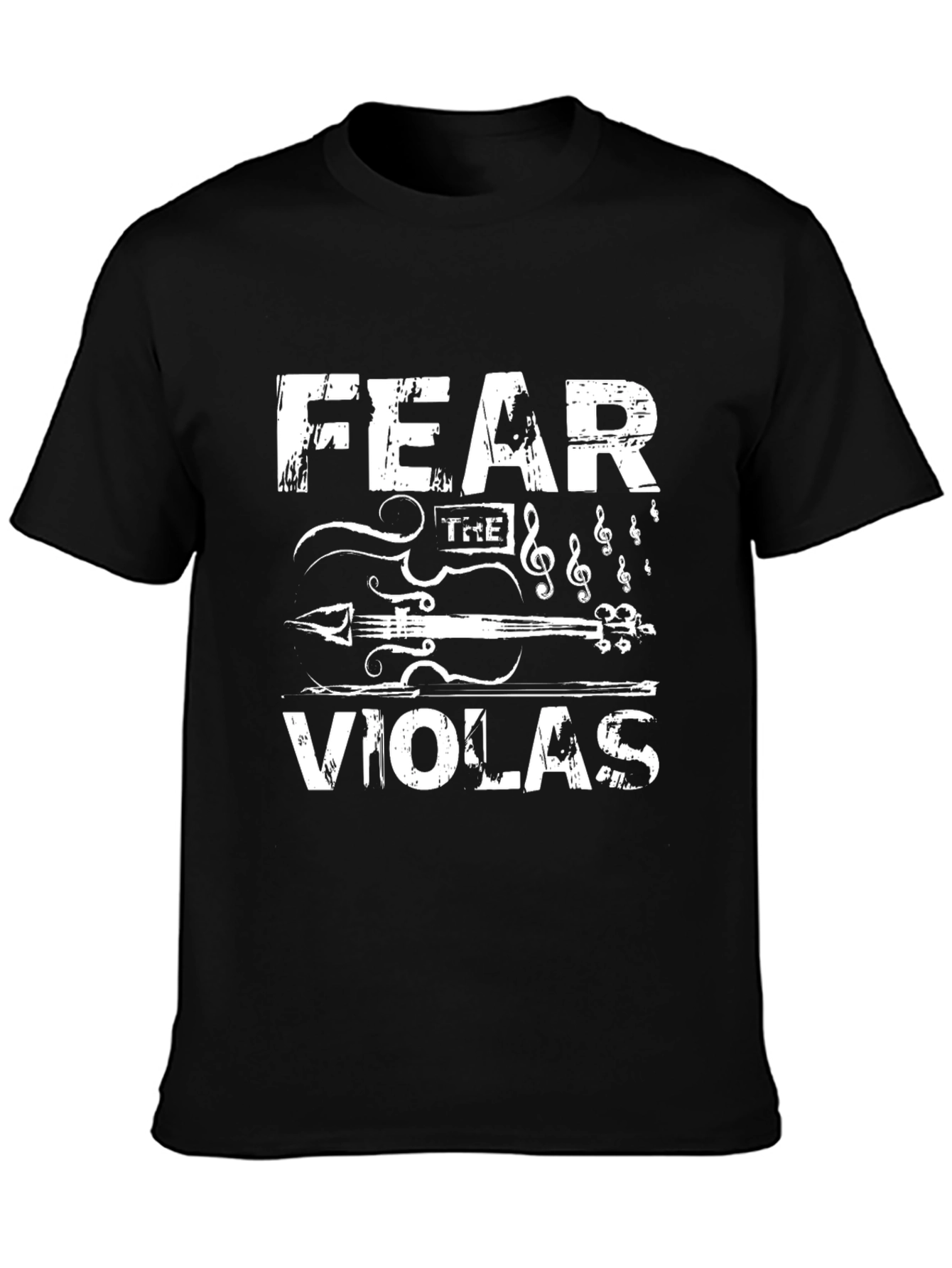 Fear the Violas Graphic T-Shirt - Music Lover Tee