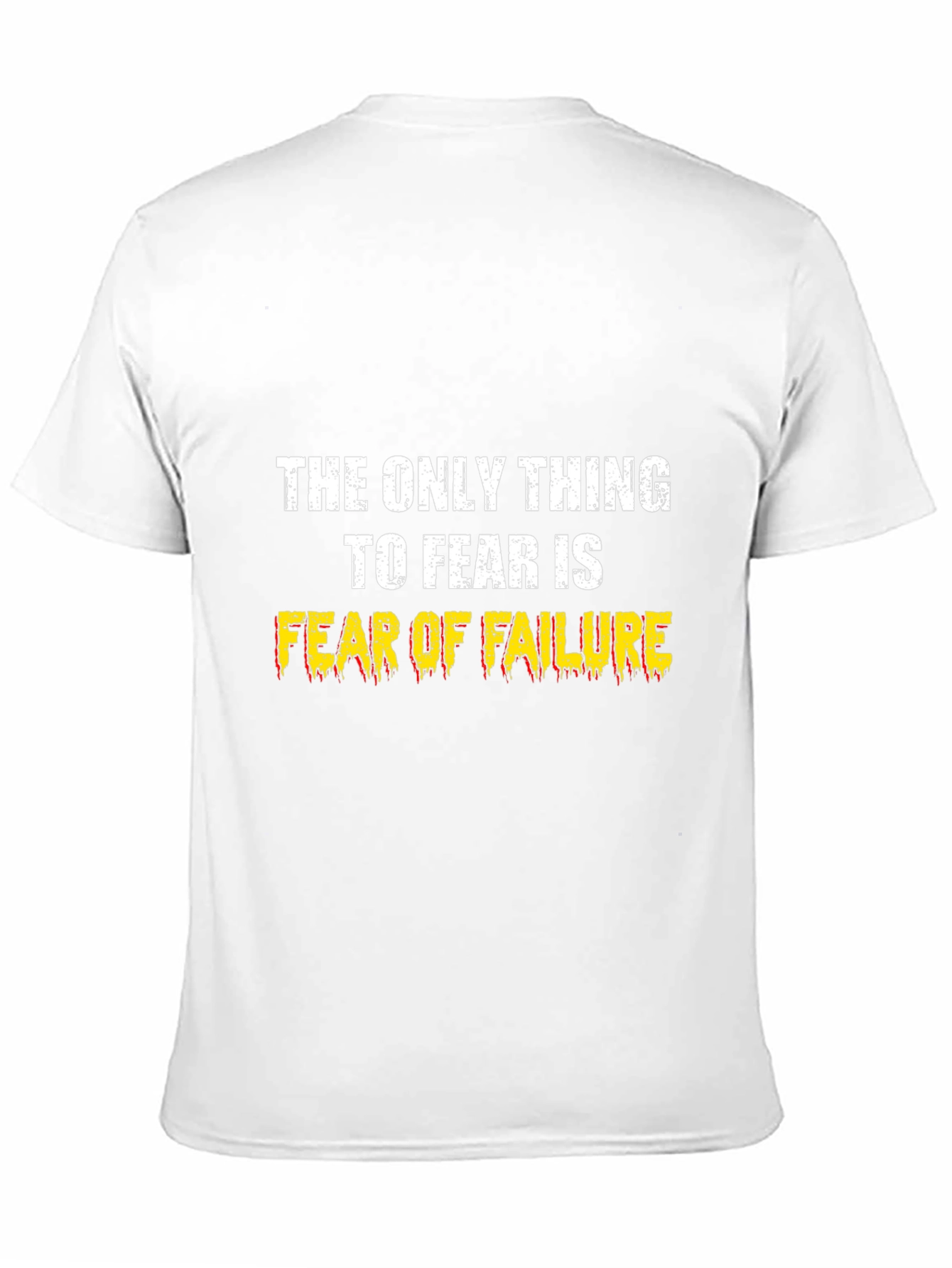 Fear of Failure Black Graphic T-Shirt