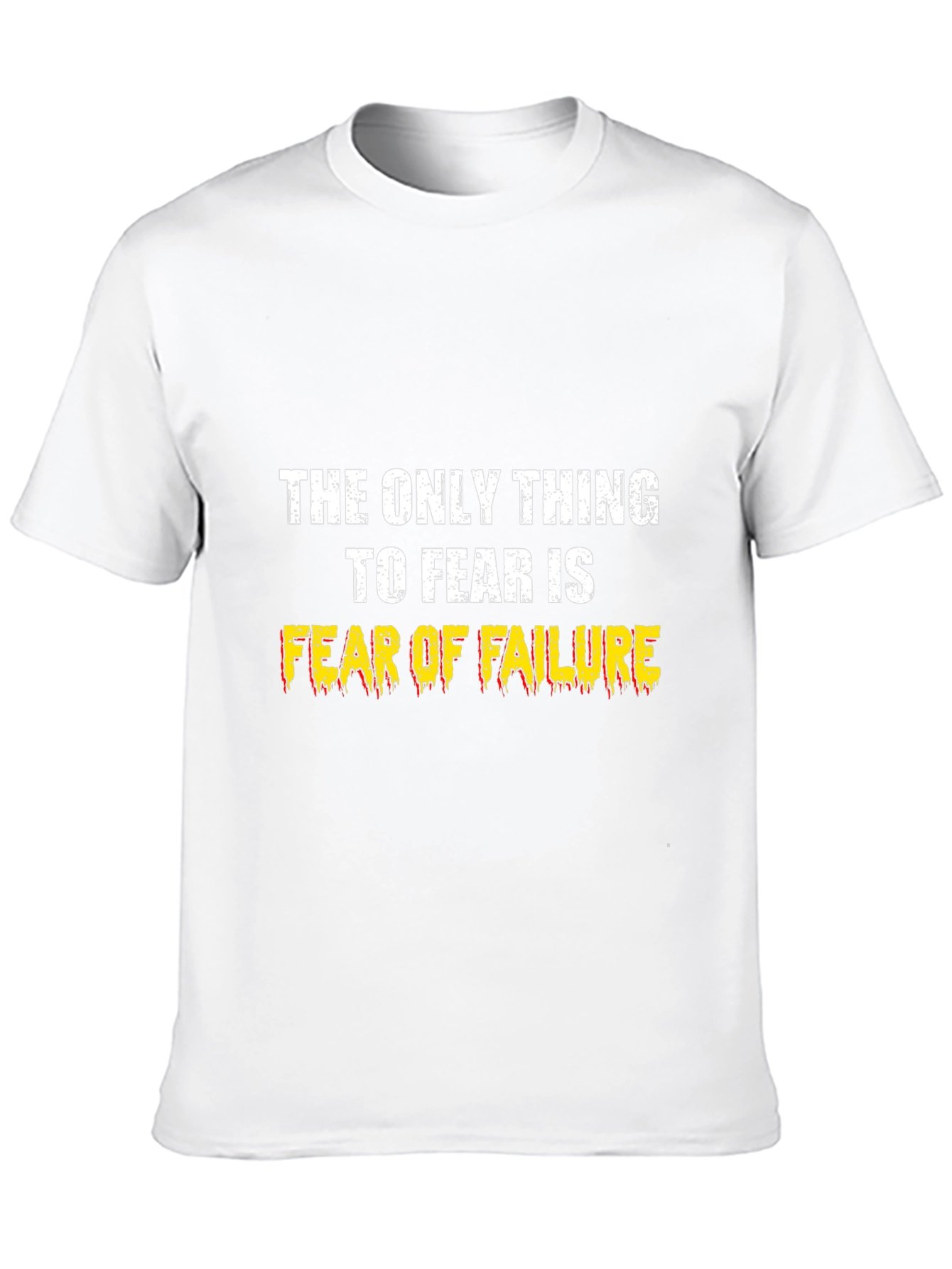 Fear of Failure Black Graphic T-Shirt