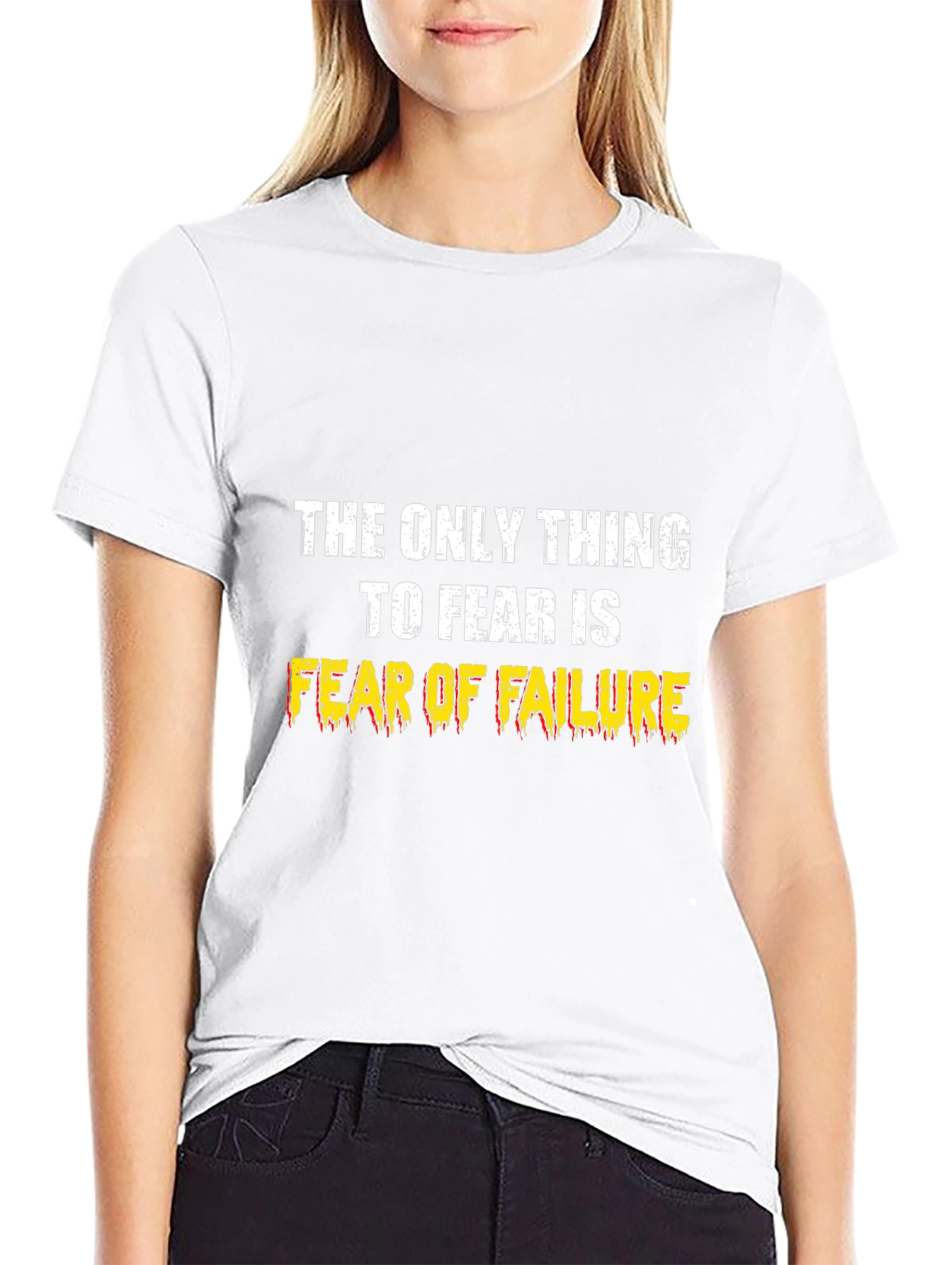 Fear of Failure Black Graphic T-Shirt