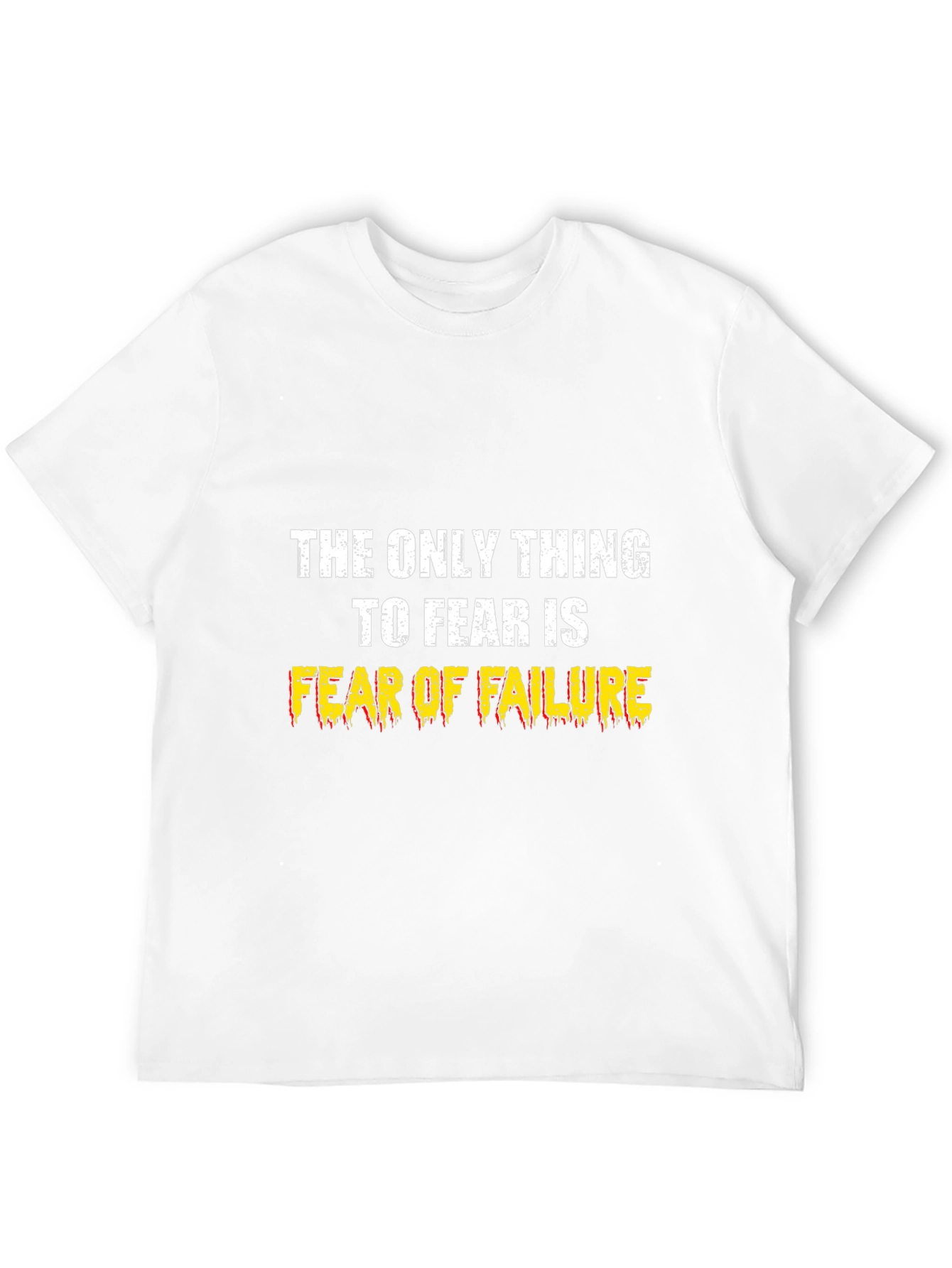 Fear of Failure Black Graphic T-Shirt