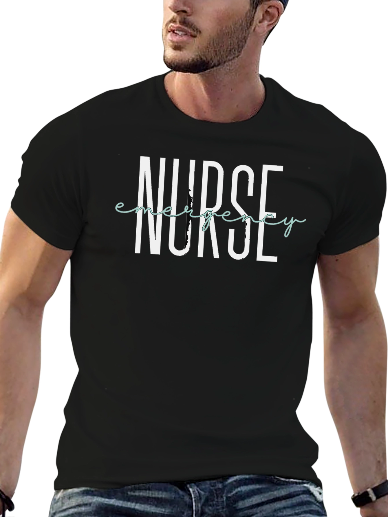 Emergency Nurse T-Shirt - Black
