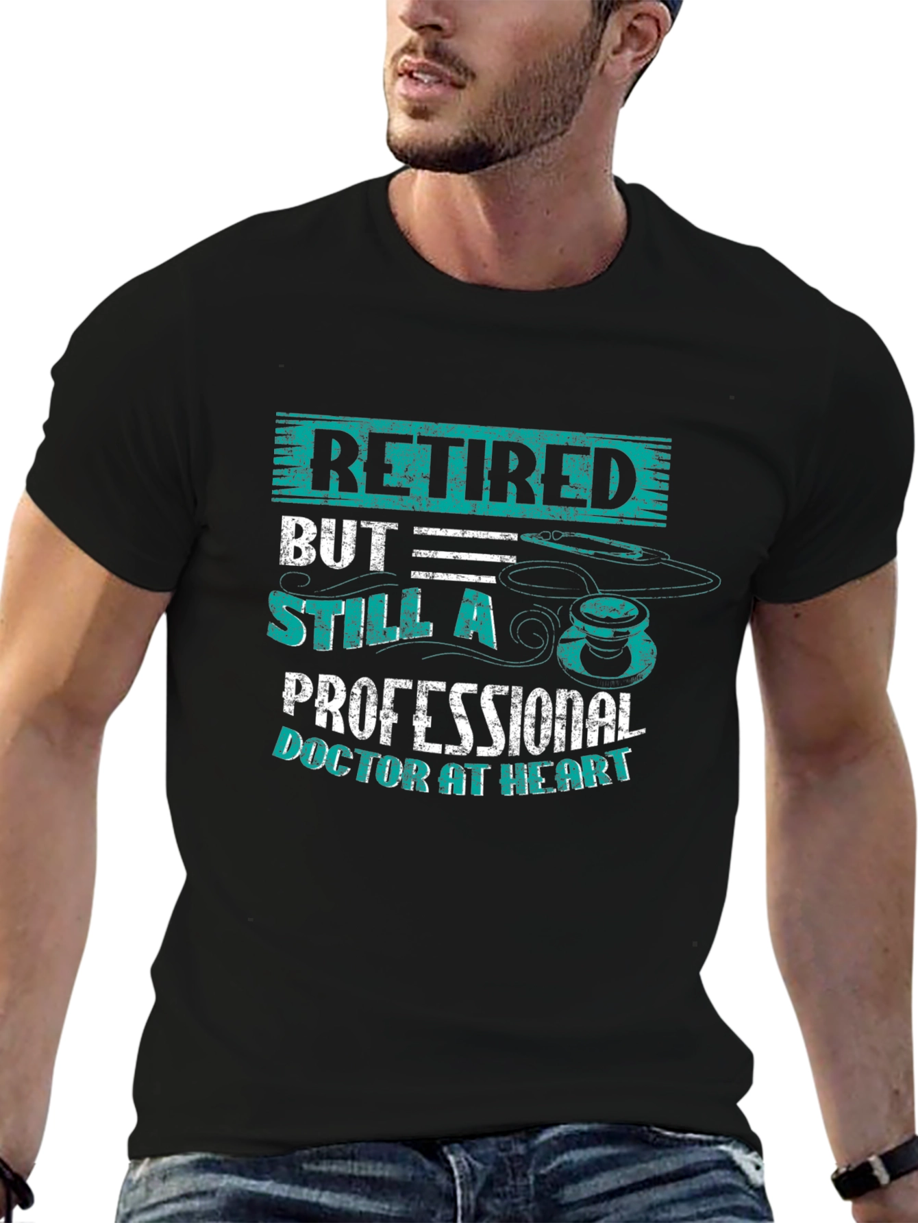 Retired Doctor Humor Graphic Tee