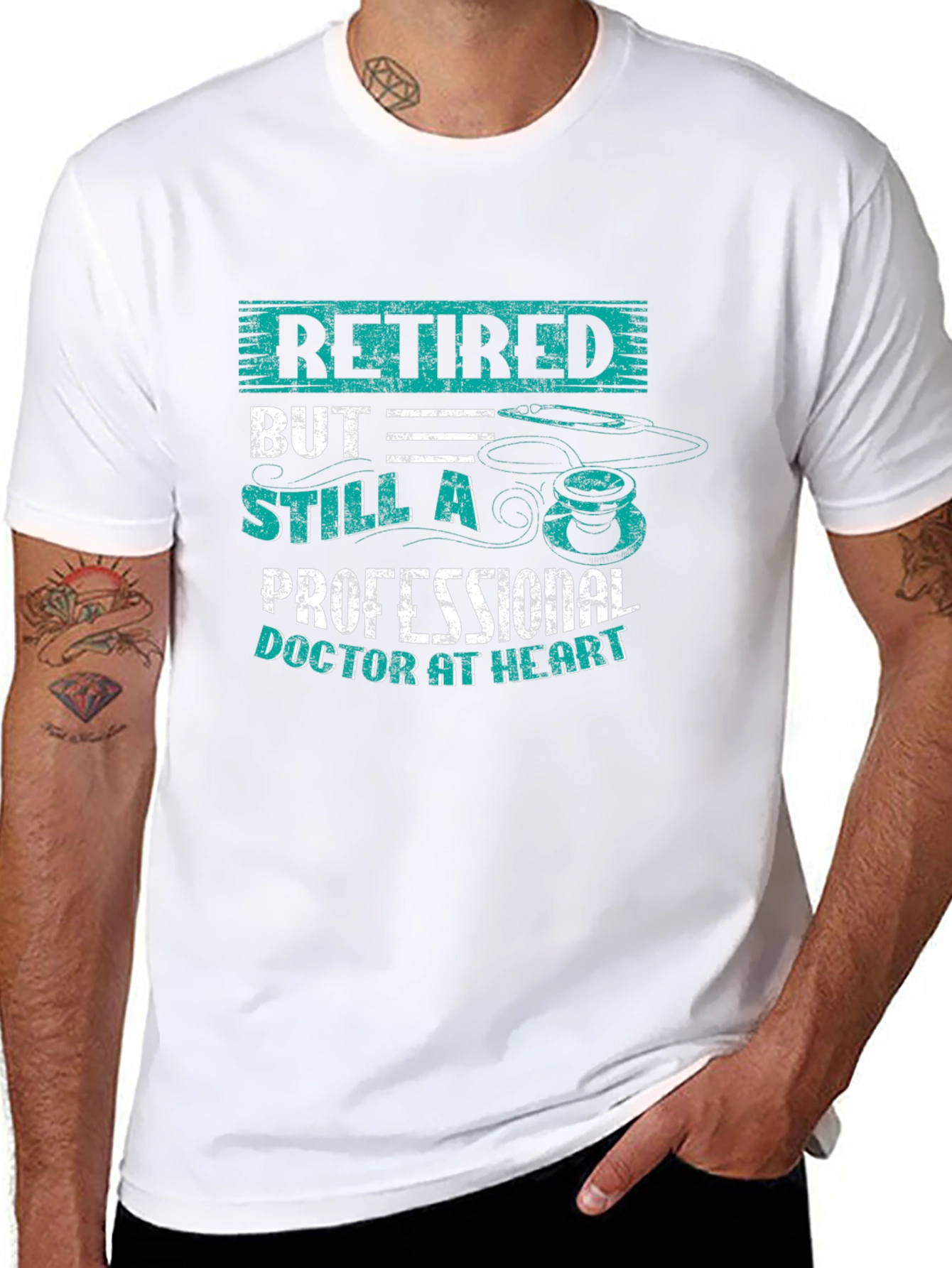 Retired Doctor Humor Graphic Tee
