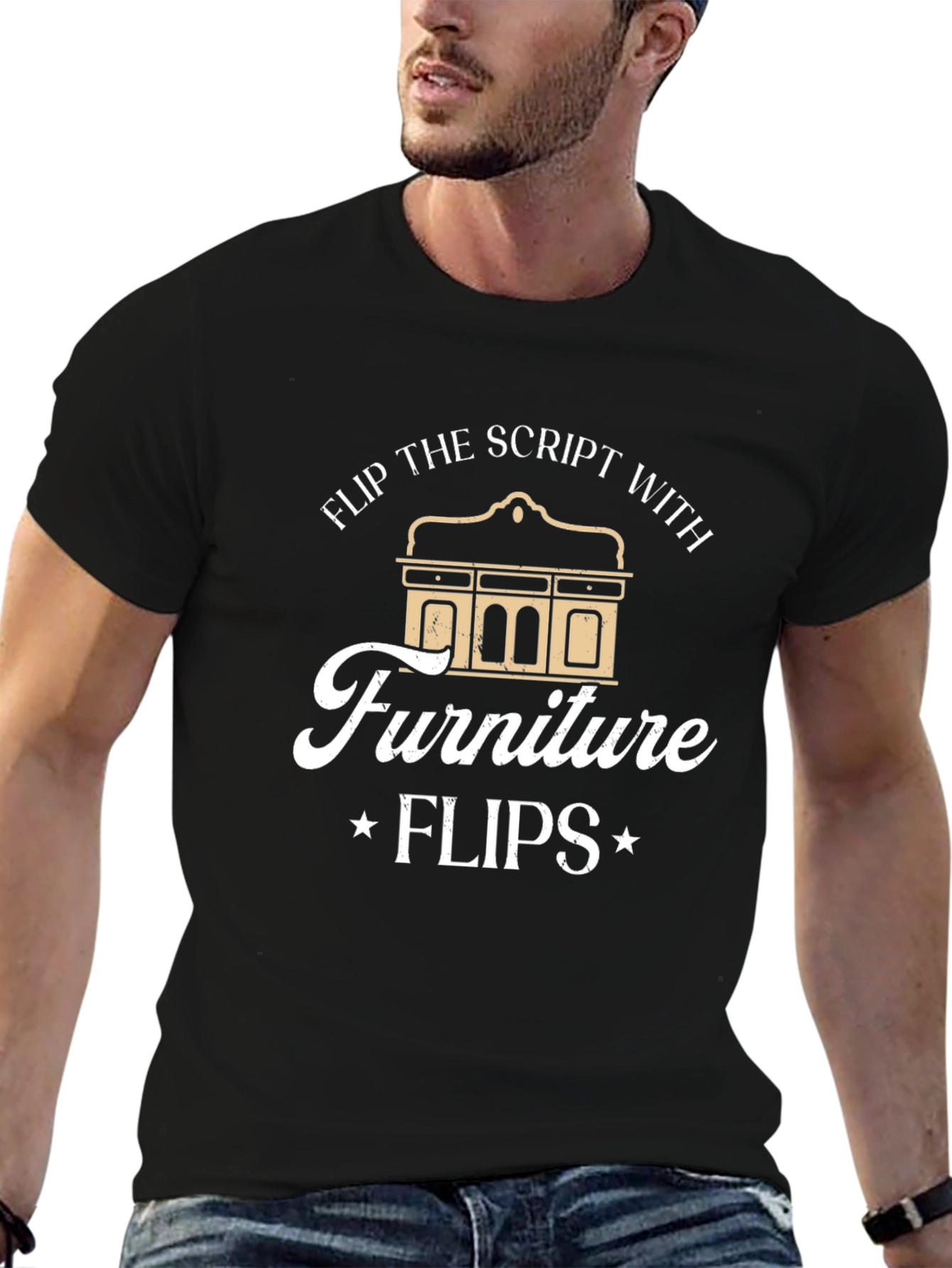 Furniture Flips Graphic T-Shirt
