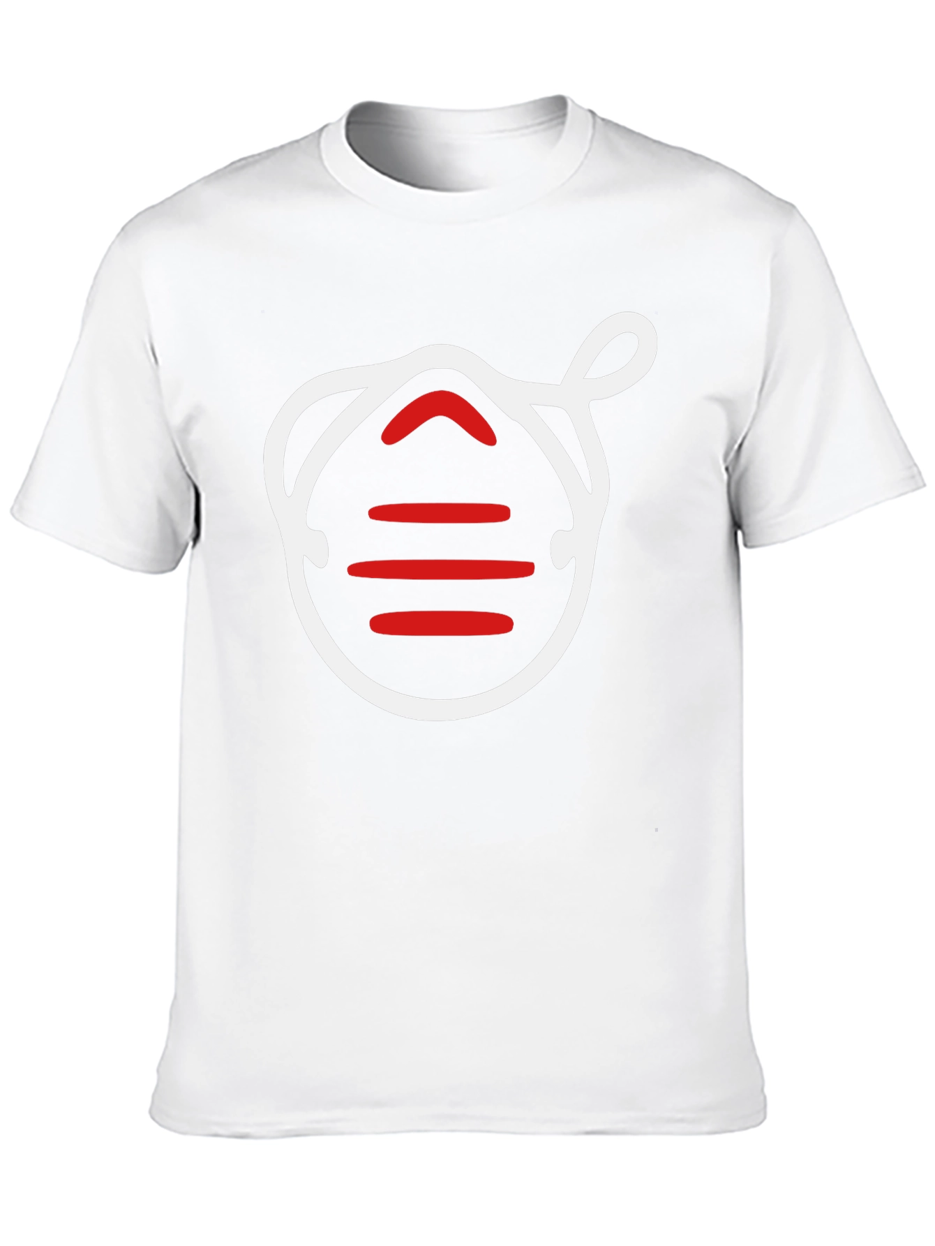 Graphic Tee: Mask Life Black T-Shirt