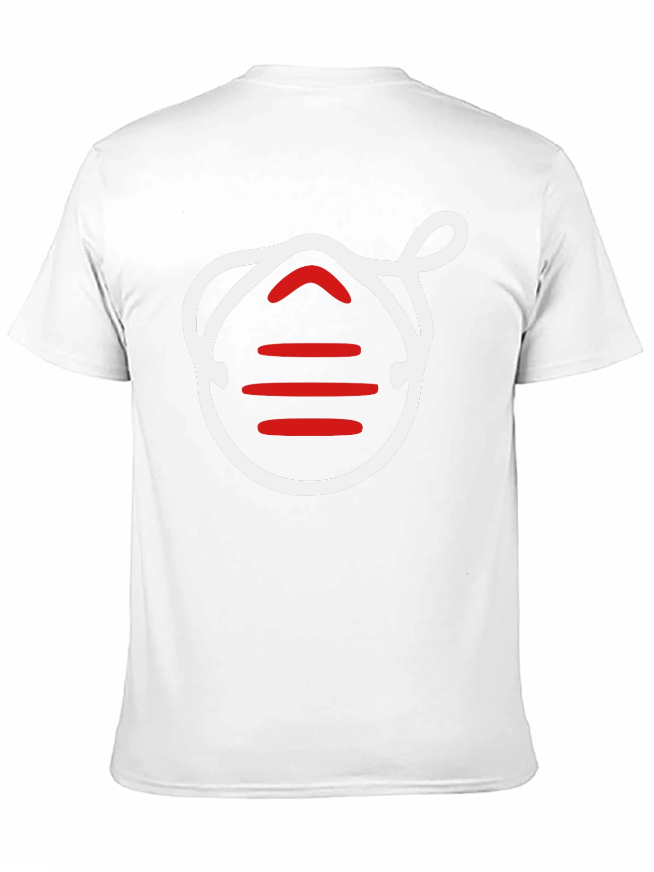 Graphic Tee: Mask Life Black T-Shirt