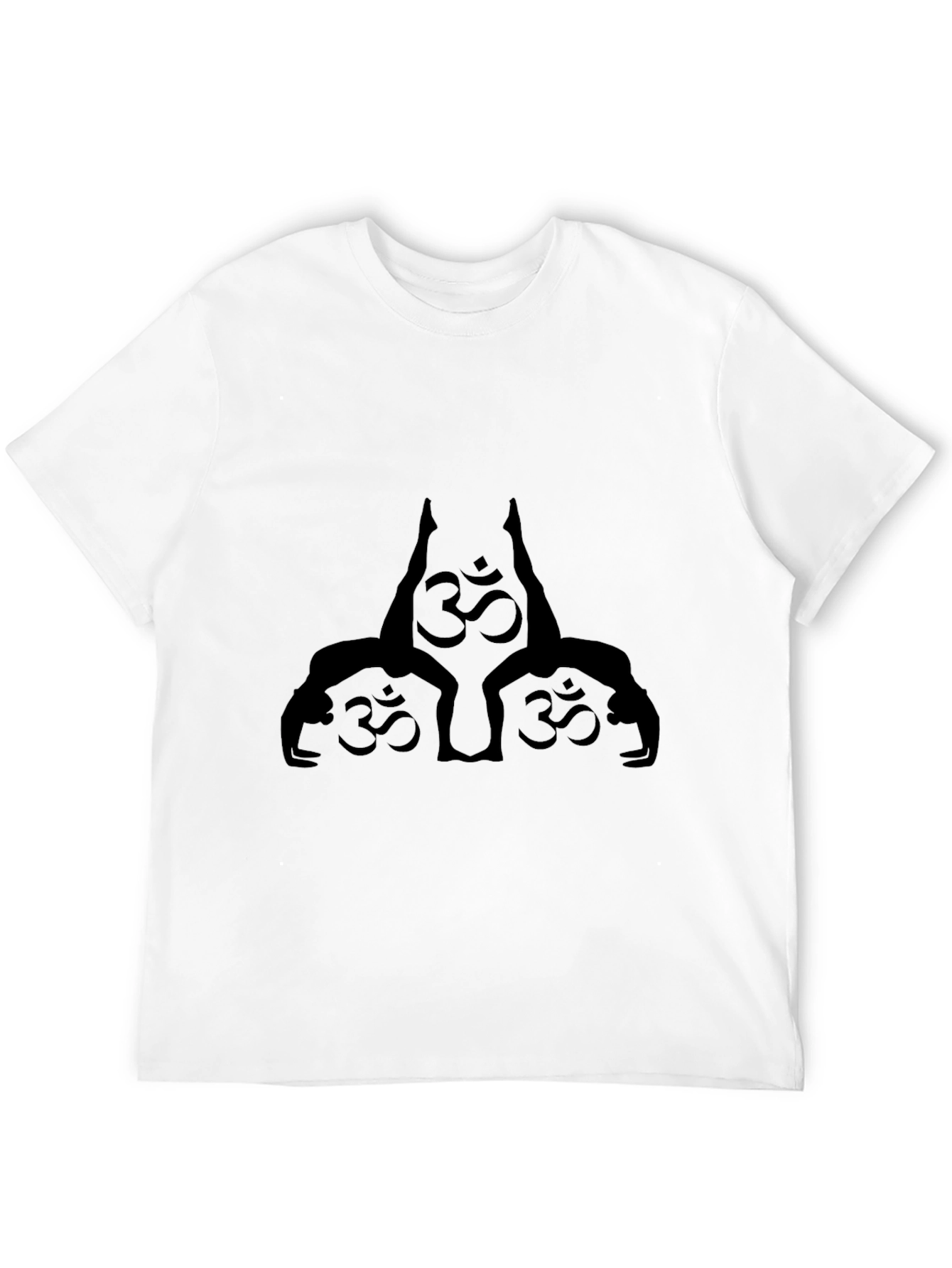 Yoga Om Symbol Black T-Shirt