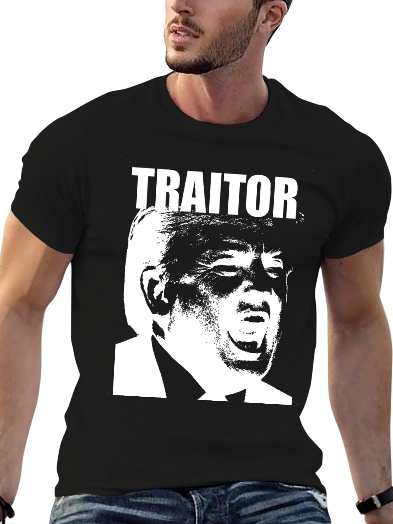 Traitor Graphic Tee - Political Statement T-Shirt