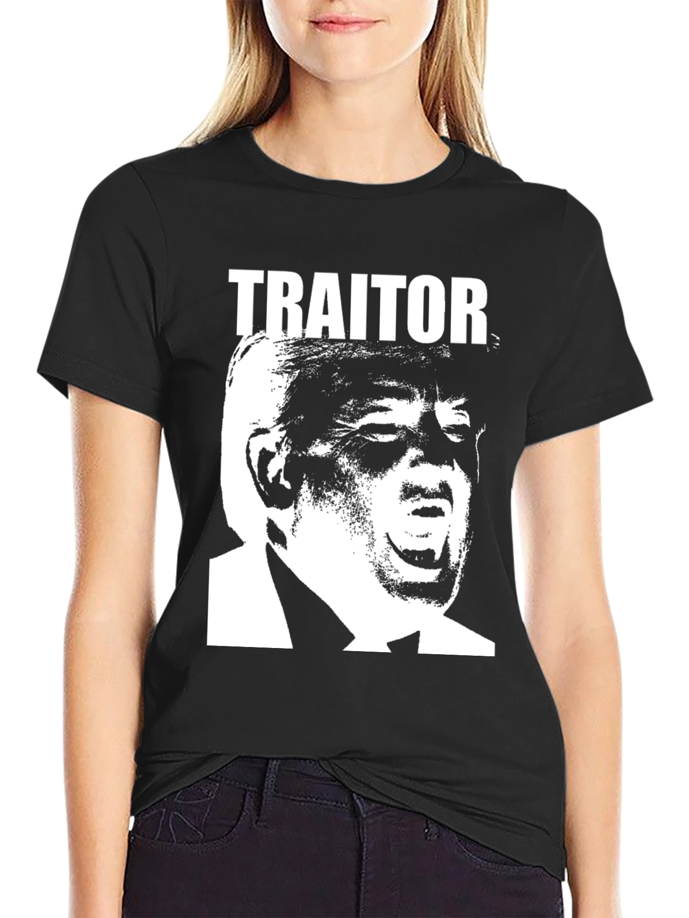 Traitor Graphic Tee - Political Statement T-Shirt