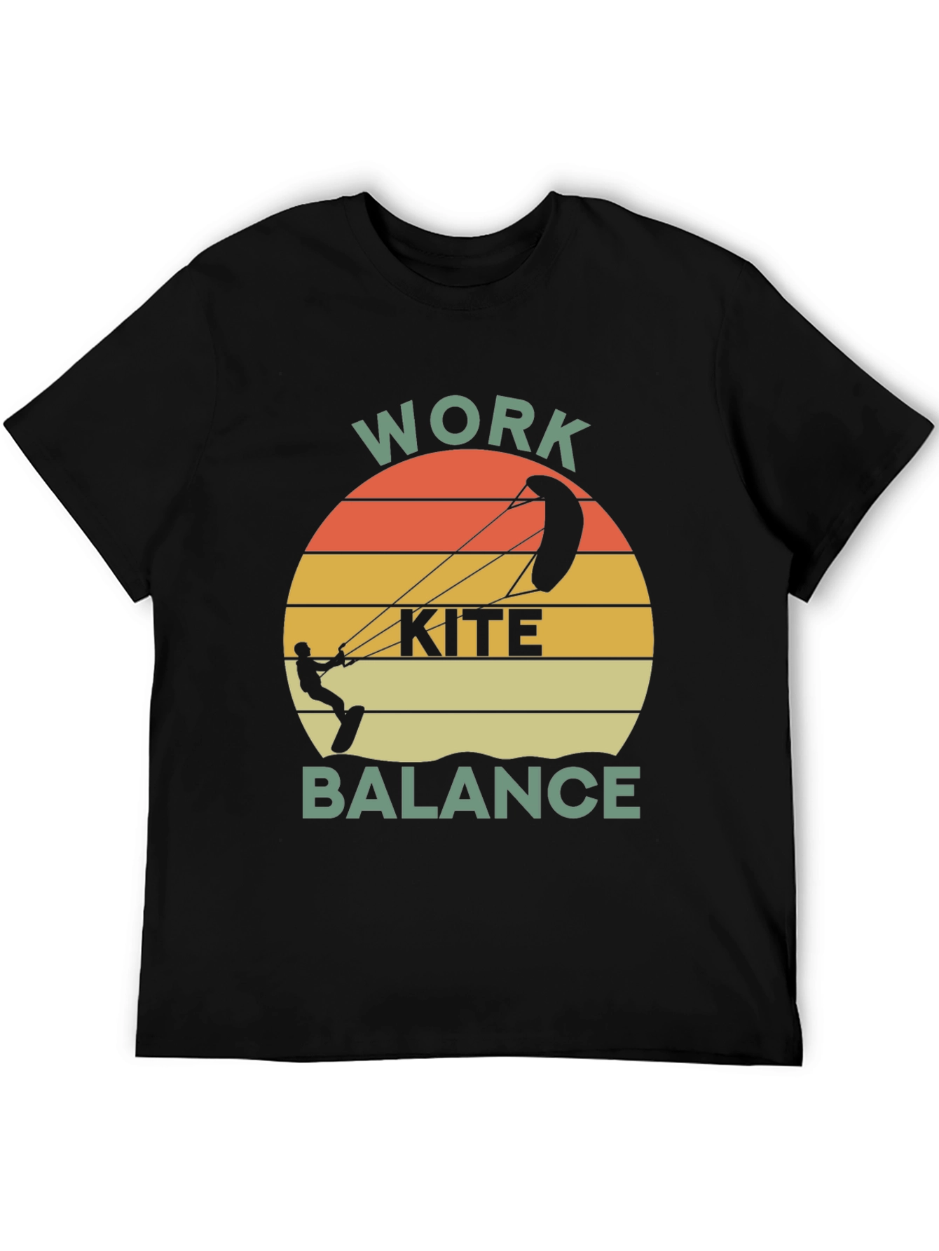 Work Kite Balance Graphic T-Shirt
