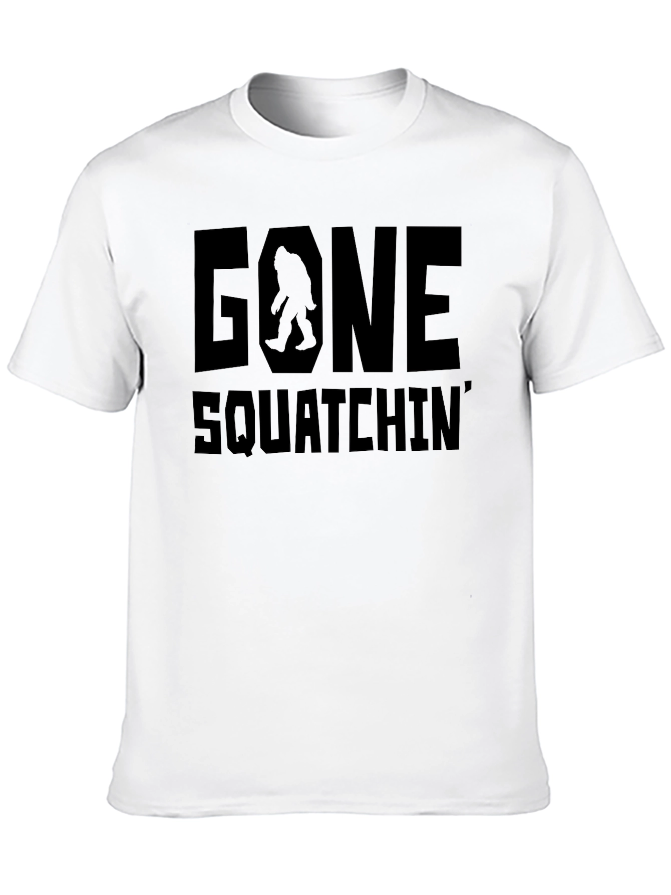 Gone Squatchin Bigfoot Graphic Tee