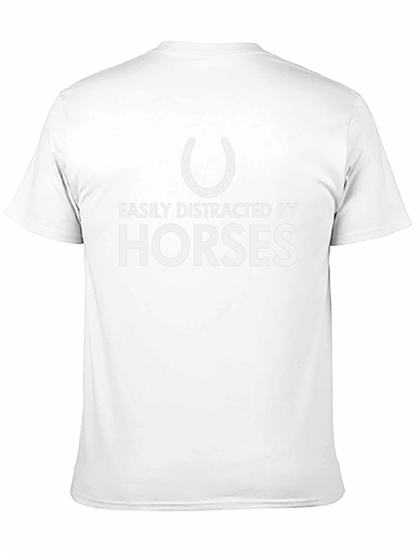 Easily Distracted by Horses Graphic Tee
