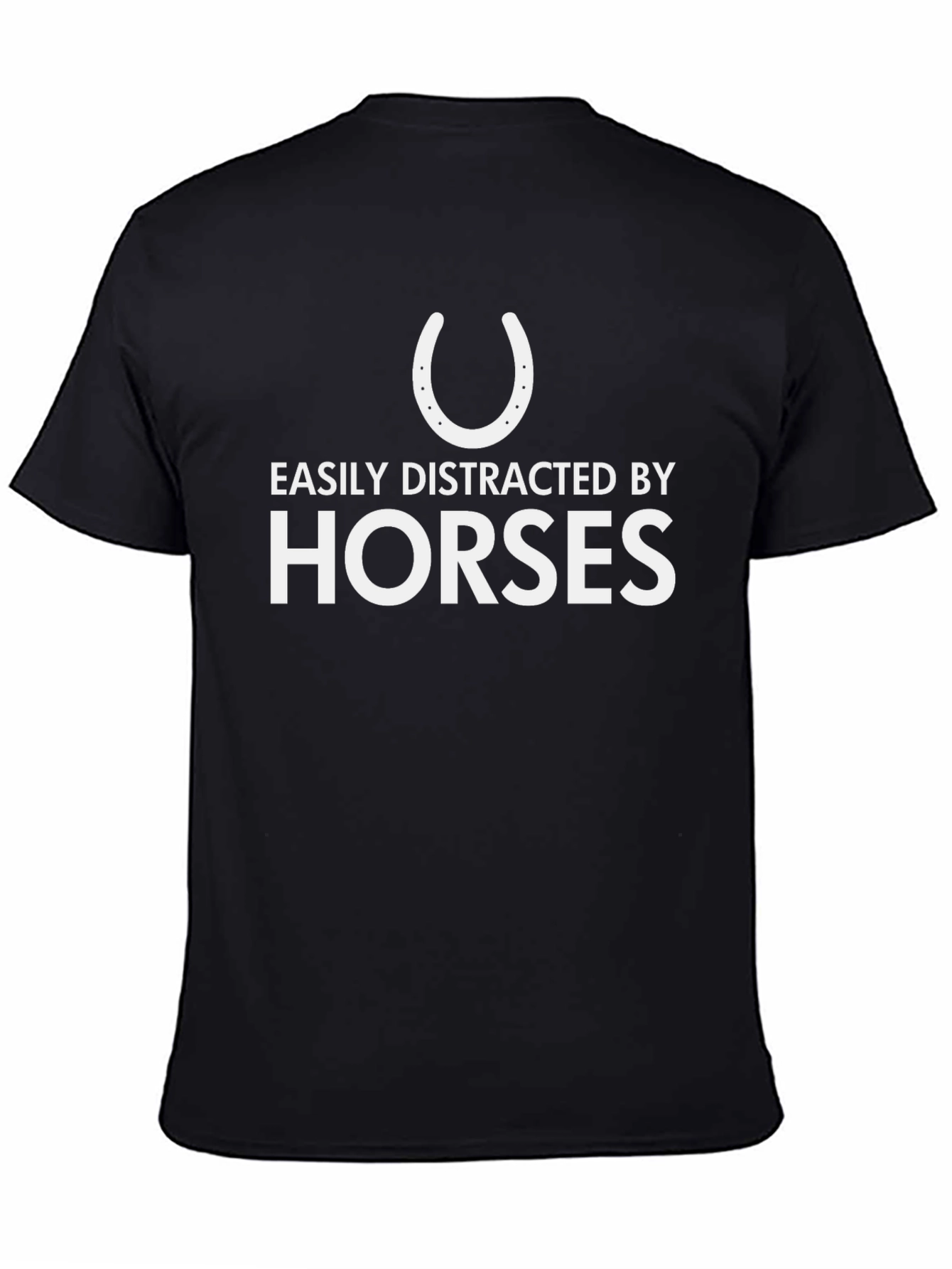 Easily Distracted by Horses Graphic Tee
