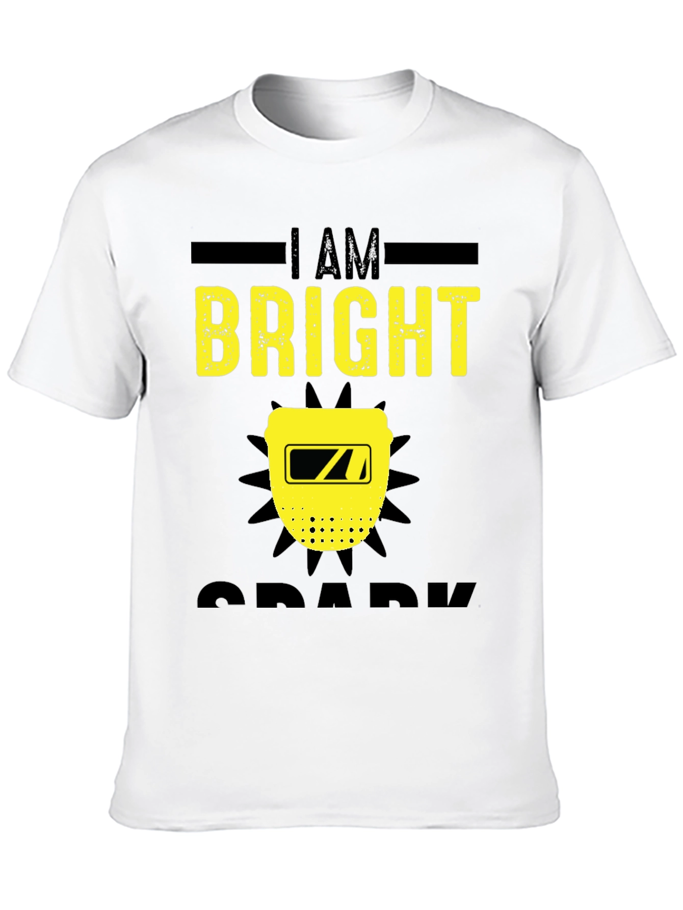 Bright Spark Welder T-Shirt - Black