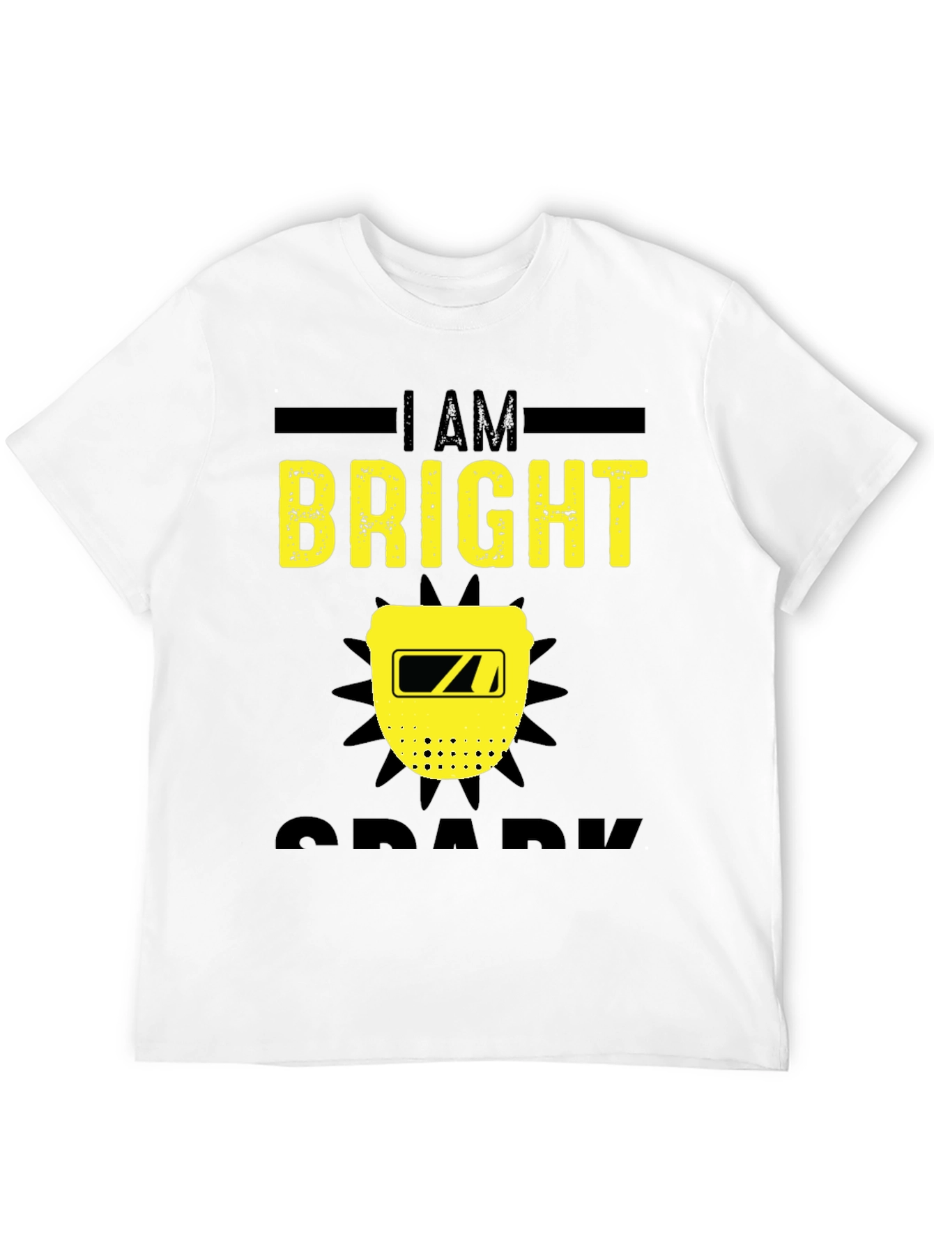 Bright Spark Welder T-Shirt - Black
